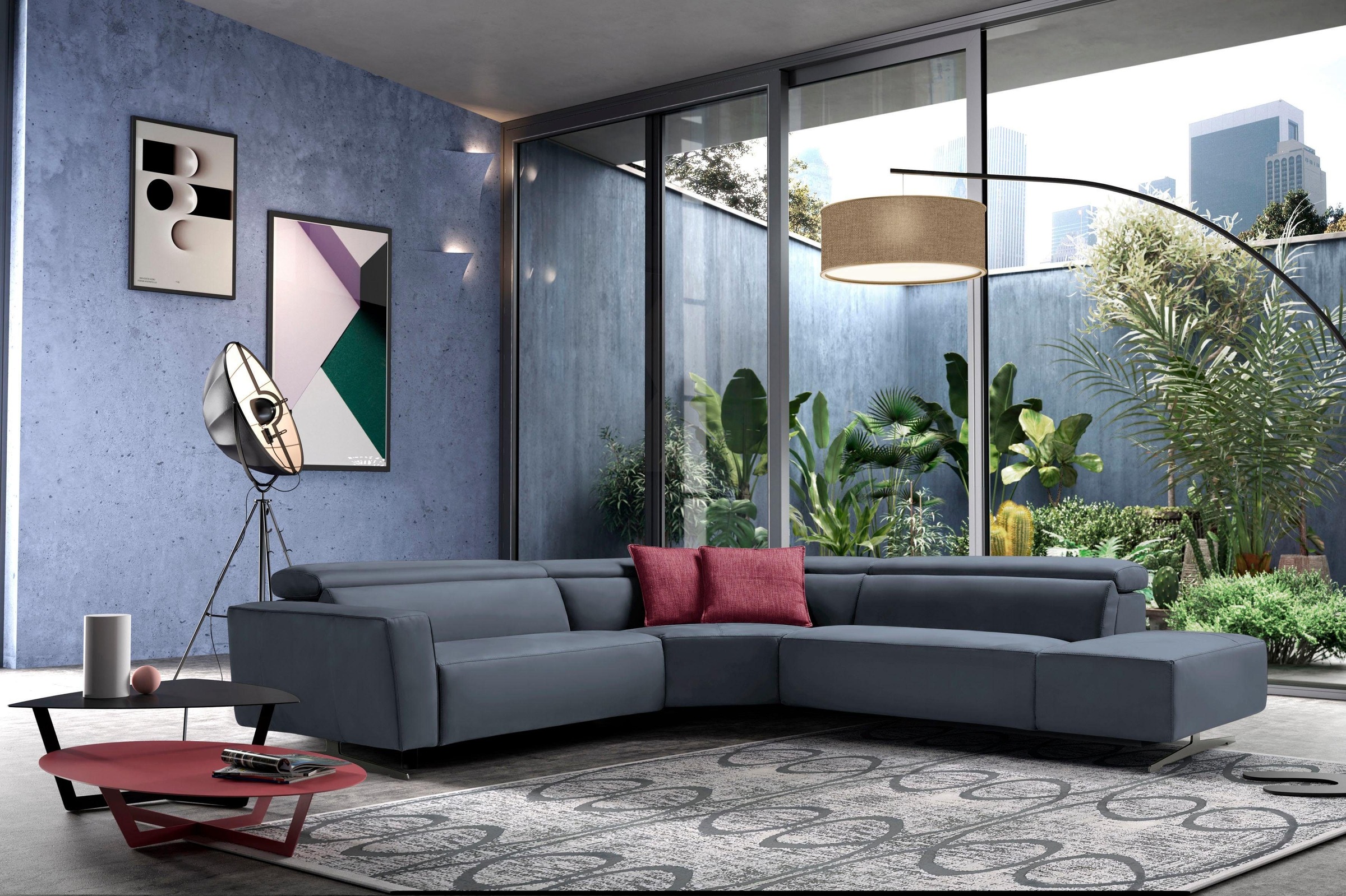 Egoitaliano Ecksofa »Stefanie-e, Designsofa der Extraklasse, bequem mit hoh günstig online kaufen
