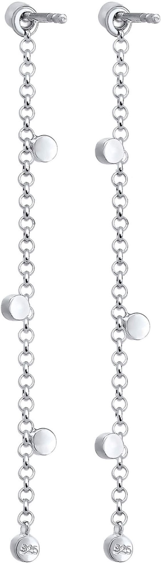 Elli Paar Ohrhänger »Schmuck Geschenk Silber 925 Ohrringe« mit Glasstein