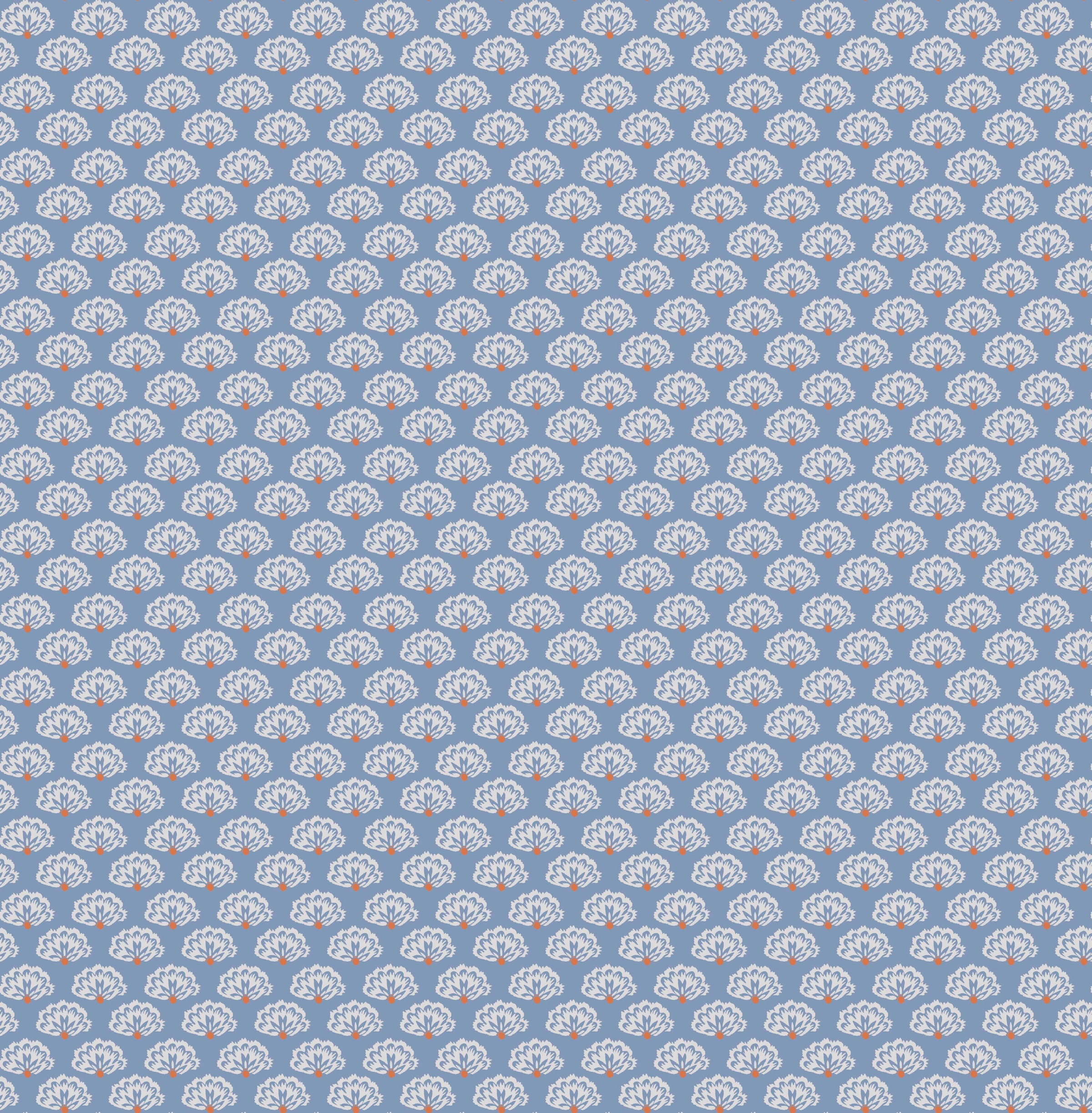 Joules Vliestapete »Peacock Geo« geblümt glatt Design Tapeten