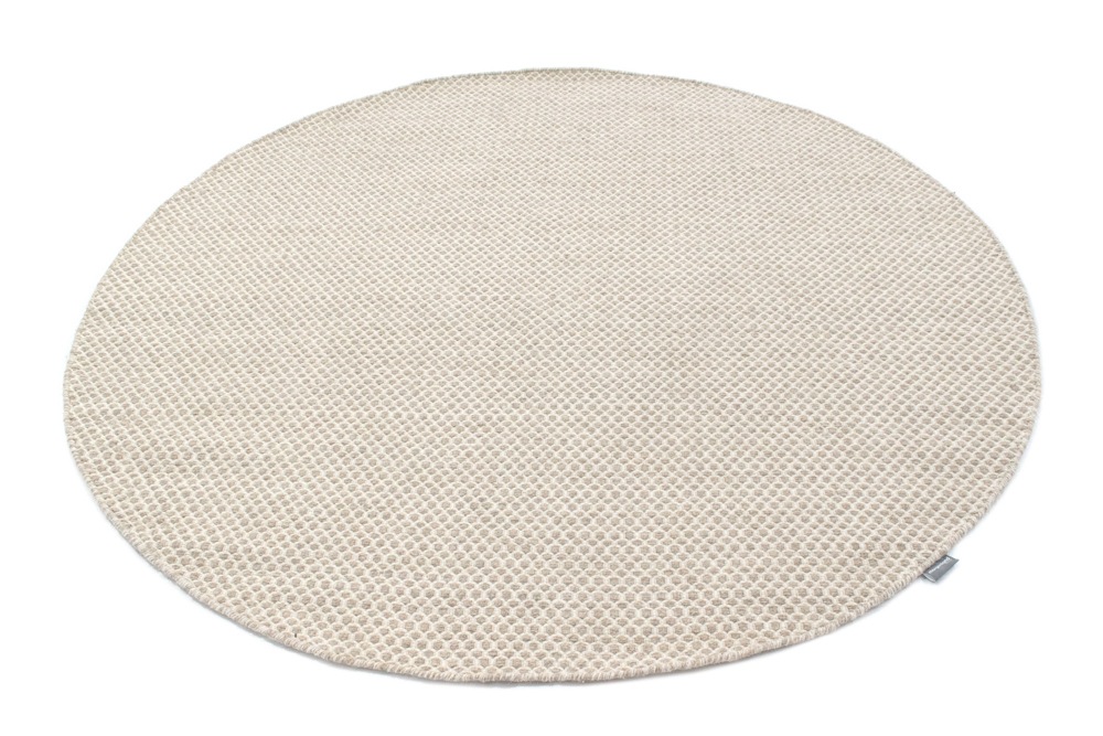 morgenland Wollteppich »Bohemian - Kelim Teppich - Trendy«, rund, 0,4 mm Höhe, Flachgewebe