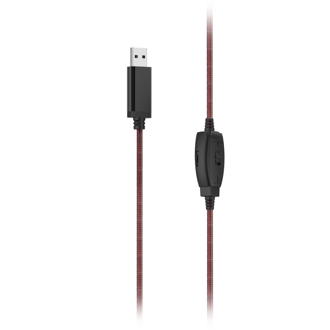 Hama PC-Headset »PC-Office-Headset "HS-USB400 V2", Stereo, Schwarz, USB-Headset«