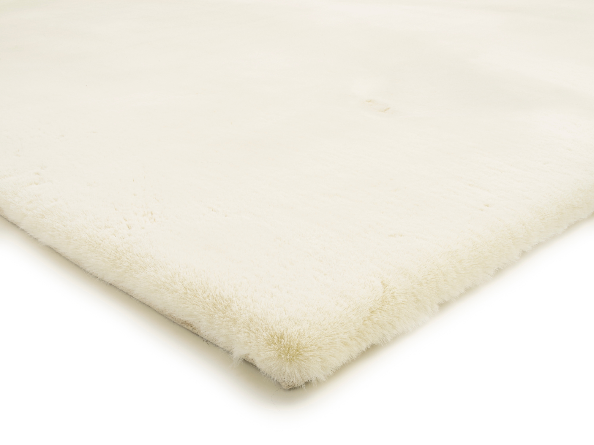 OCI DIE TEPPICHMARKE Teppich »ALISSA«, rechteckig, 38 mm Höhe, Kuschelig weicher Flor, Kaninchen Fell Haptik, getuftet