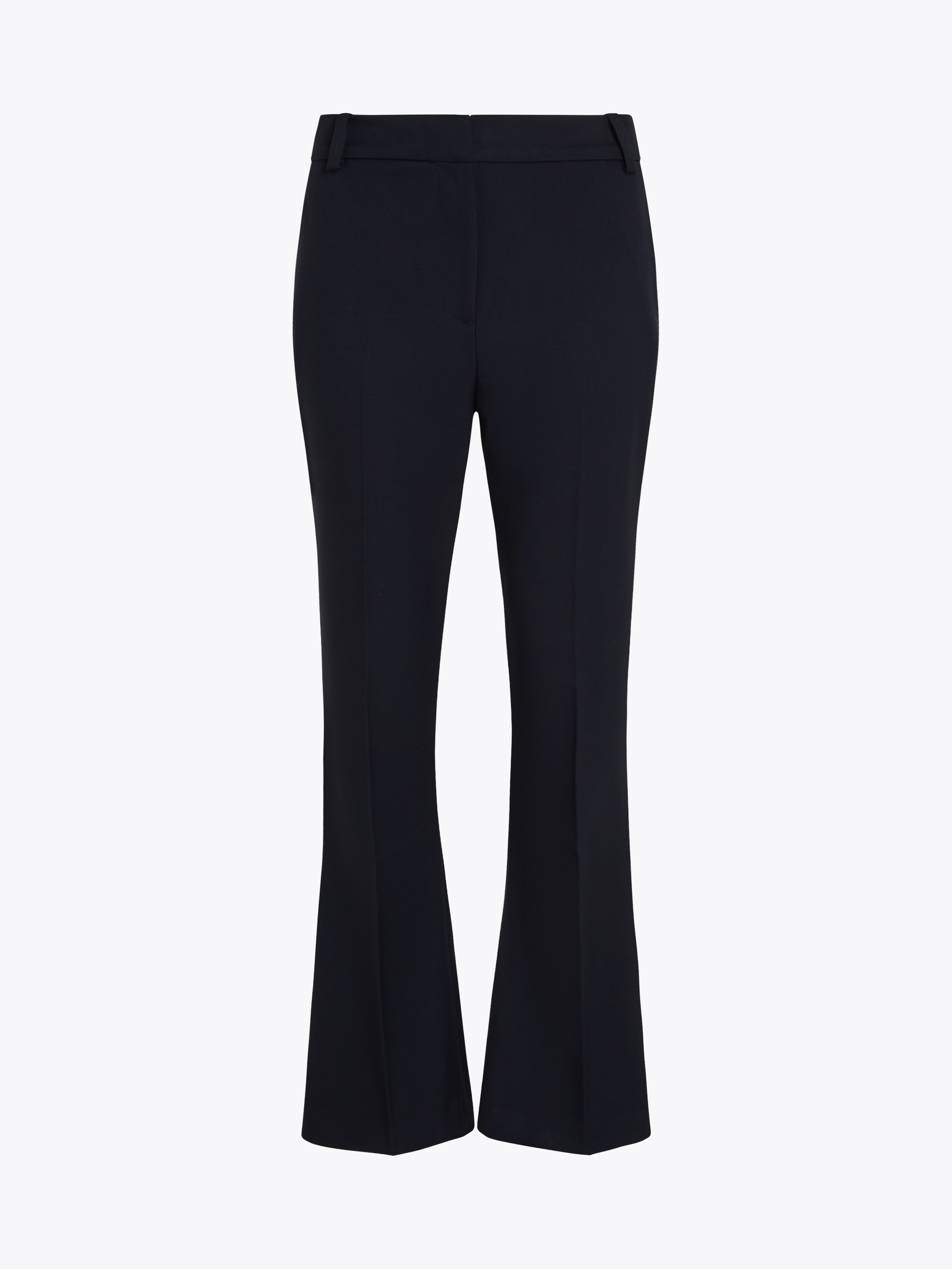 Tommy Hilfiger Webhose »CORE FLARED PANT«, mit Logo-Flagge