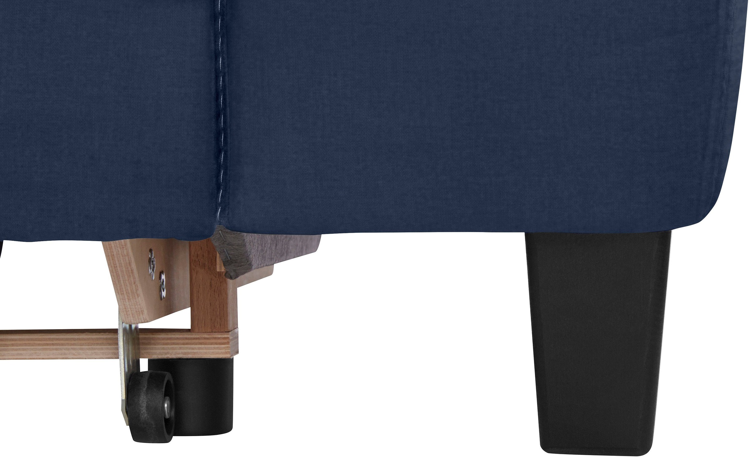 COTTA Polstergarnitur »Morven L-Form«, (Set), Set bestehend aus: Ecksofa mit Kopfteilverstellung & Hocker