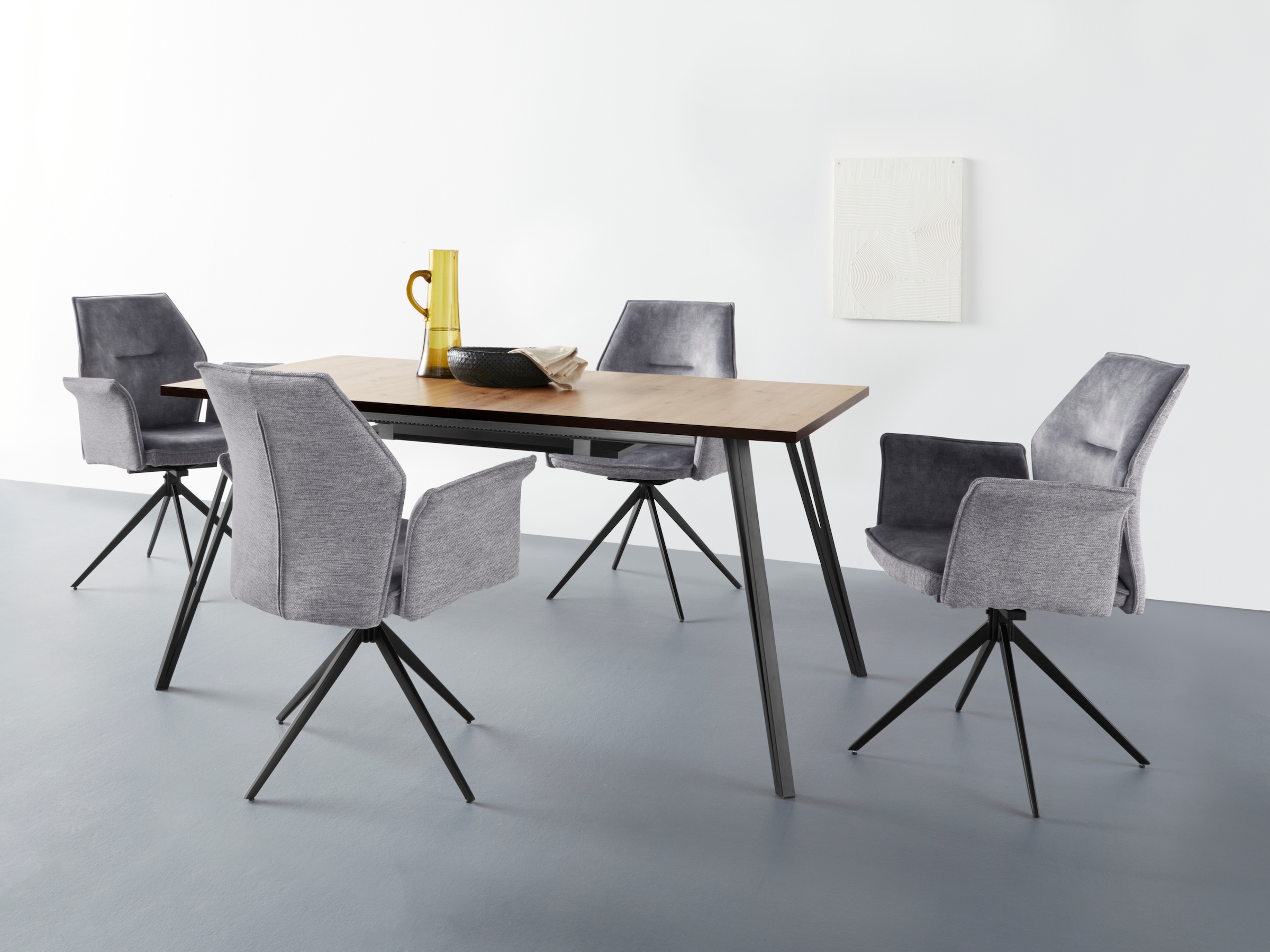 HELA Esszimmersessel »SUSANNE« Set,  Esszimmerstuhl, Drehstuhl, 1 oder 4 Stück