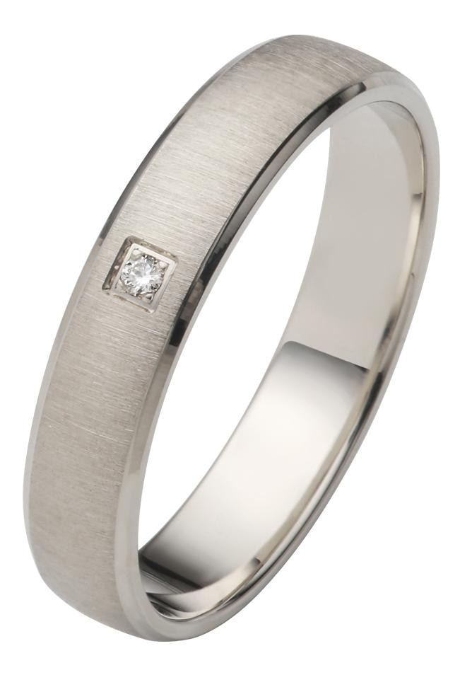 Firetti Trauring »Schmuck Geschenk Gold 750 Hochzeit Ehering "LIEBE"«, Made in Germany, wahlweise mit oder ohne Brillant