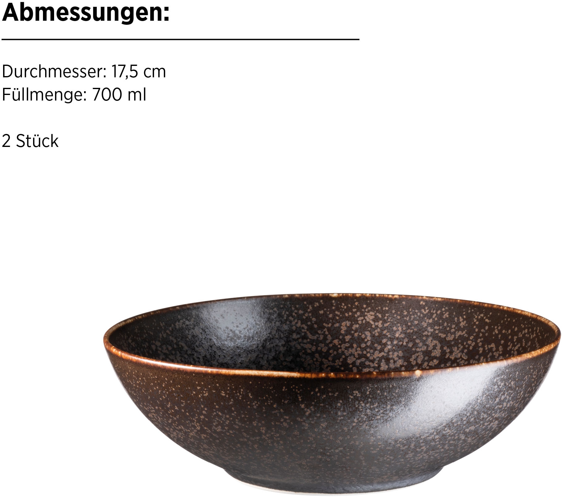 MÄSER Kombiservice »POWERFUL, Kombiservice, Porzellan«, (Set, 8 tlg.), Geschirr-Set, Service