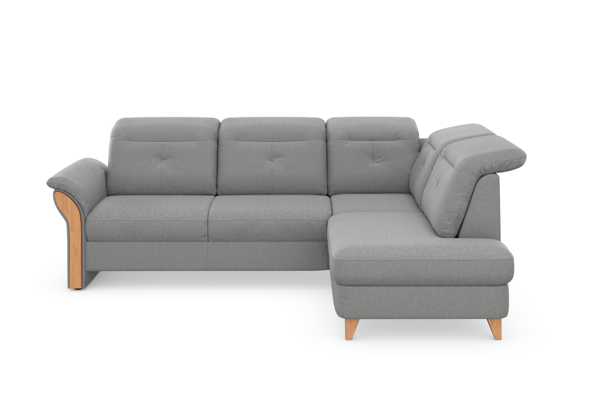 Home affaire Ecksofa »Dangast L-Form« Kopfteilverstellung, wahlweise mit motorischer Relaxfunktion