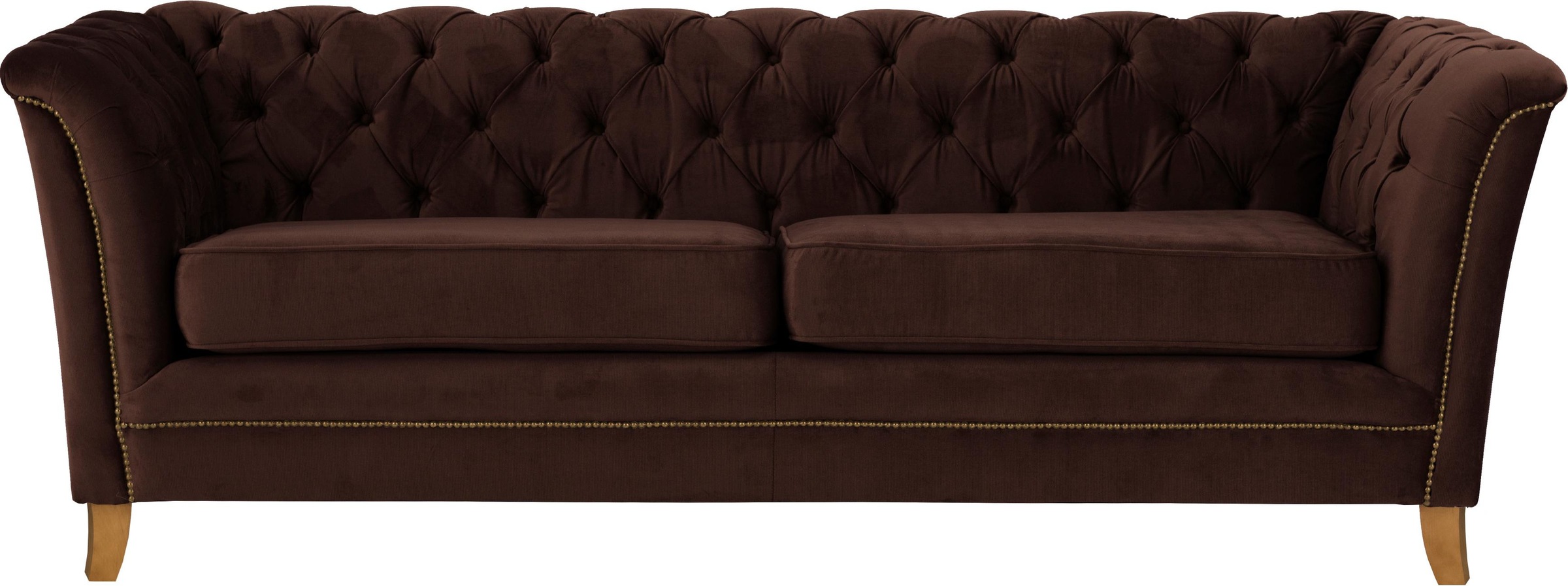 Home affaire 3-Sitzer »Newport« mit Knopfheftung im Rücken, Keder und feine günstig online kaufen