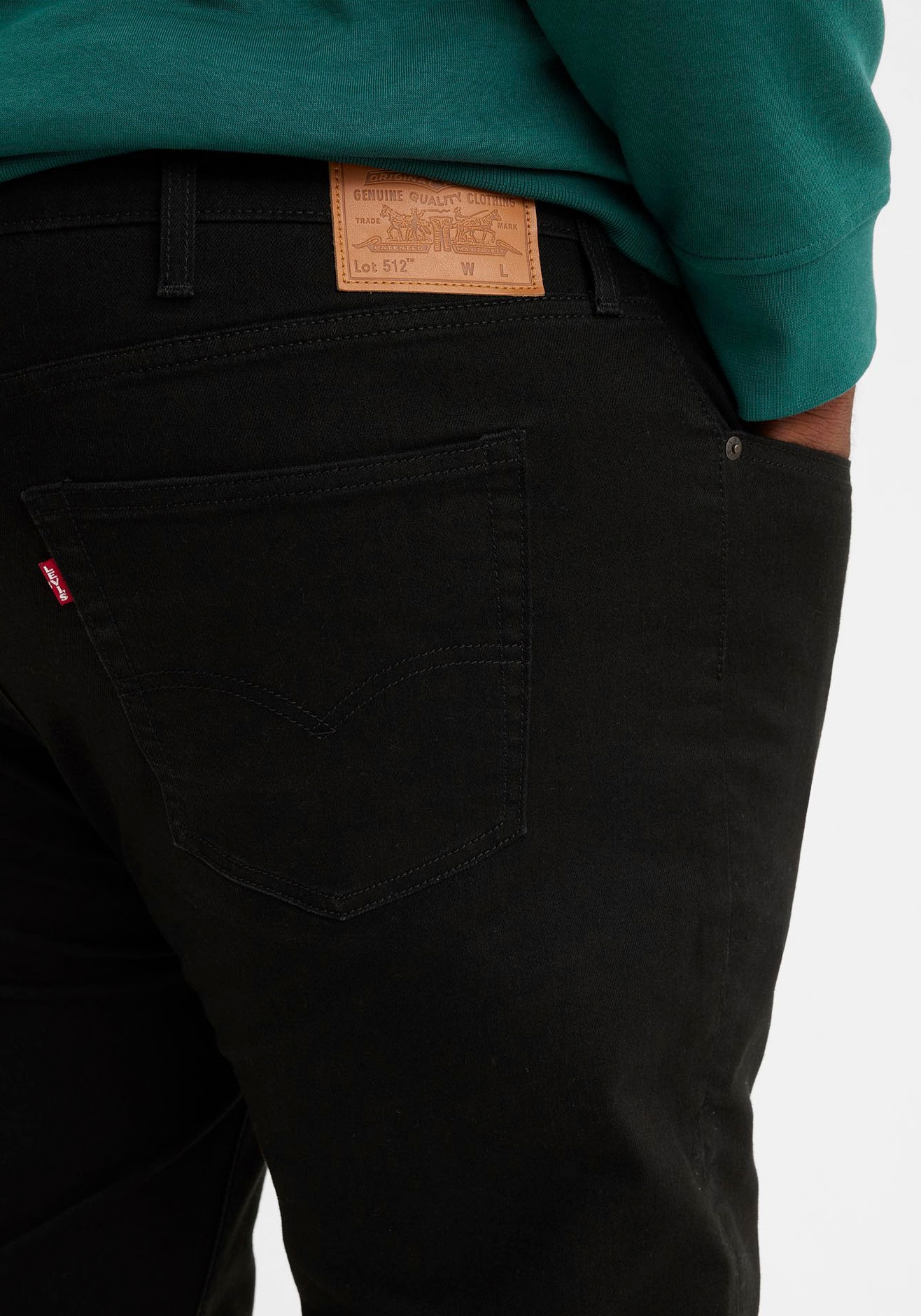 Levi's® Plus Tapered-fit-Jeans »512«, in authentischer Waschung
