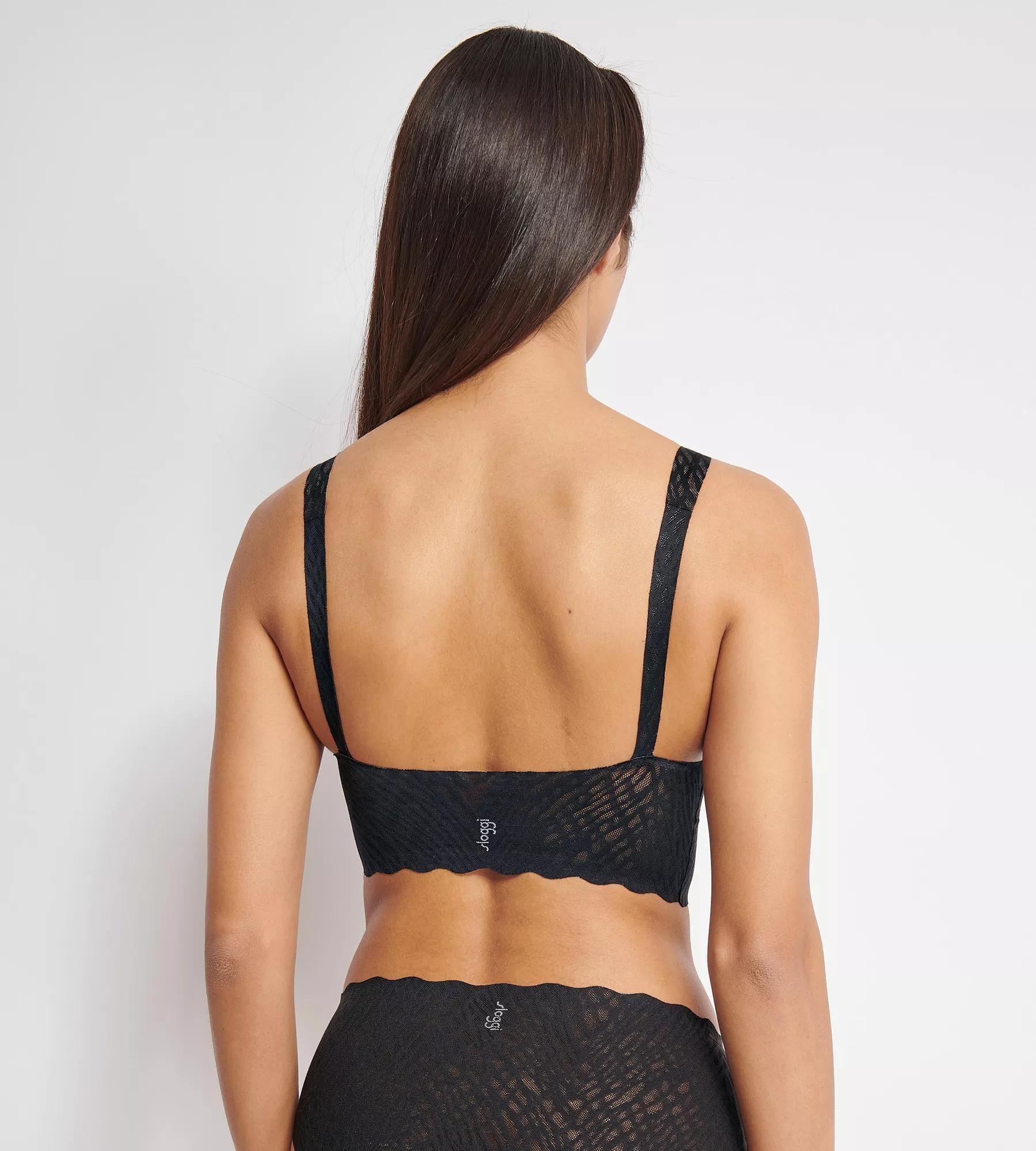 sloggi Bralette »ZERO Feel Bliss« herausnehmbare, atmungsaktive Pads, Stretch-Spitze, mittlerer Halt