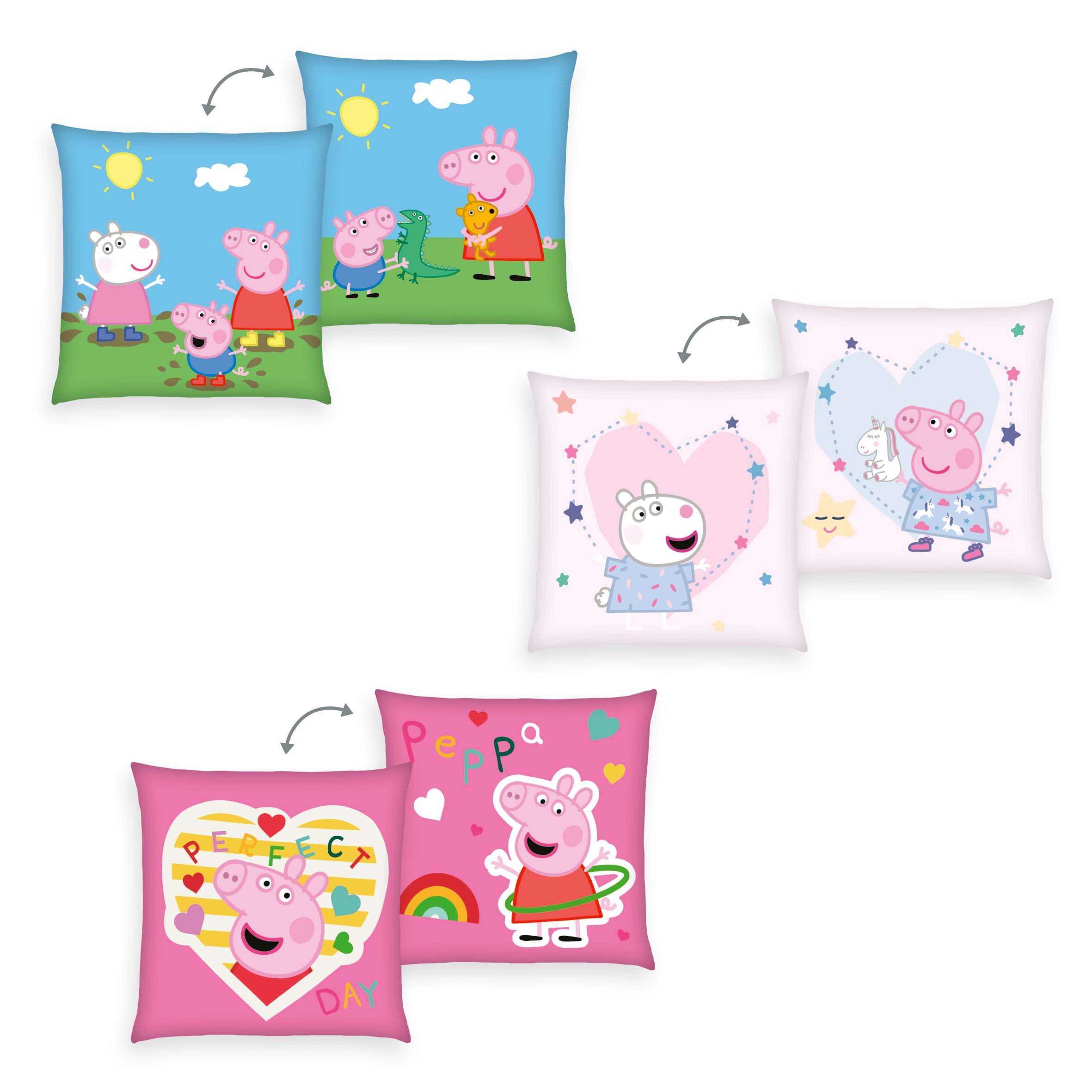 Peppa Pig Dekokissen »Peppa Pig«, hochfarbig bedruckt günstig online kaufen