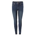 Aniston CASUAL Skinny-fit-Jeans, regular waist - mit ausgefransten Beinabschluss