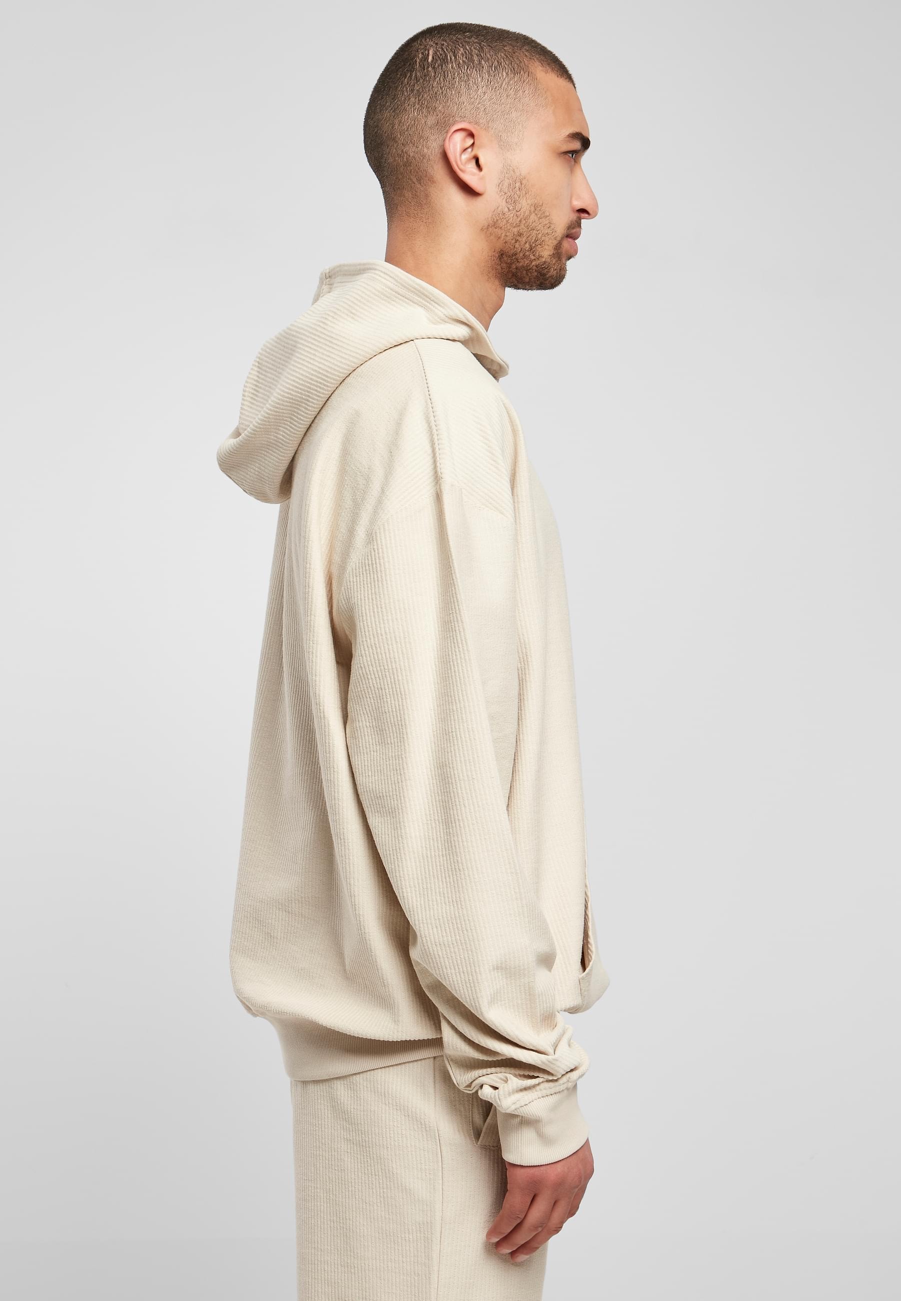 URBAN CLASSICS Kapuzensweatshirt »Urban Classics Herren Rib Terry Boxy Hoody« 1 Stk. tlg.