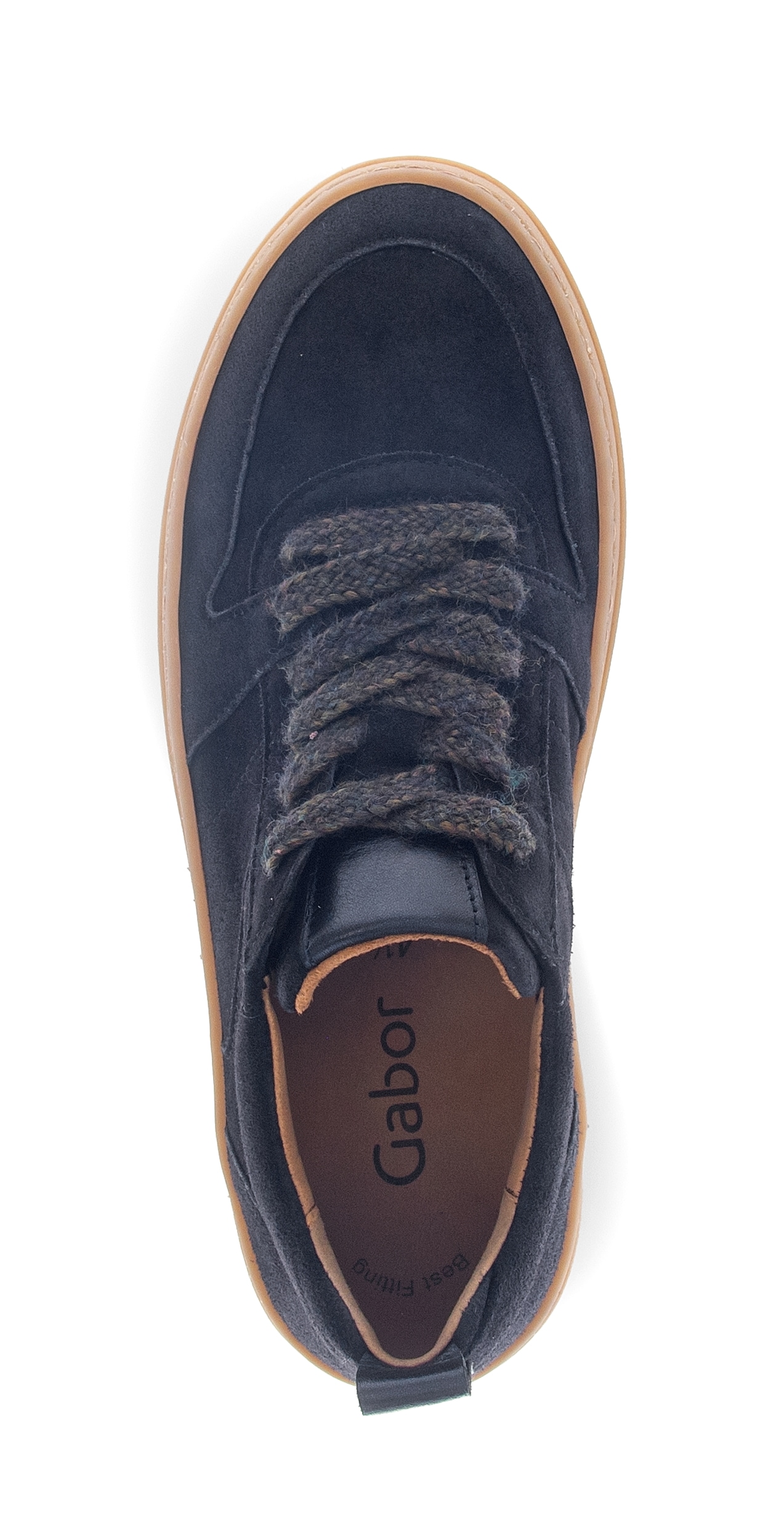 Gabor Plateausneaker  , Freizeitschuh, Halbschuh, Schnürschuh mit Best Fitting-Ausstattung