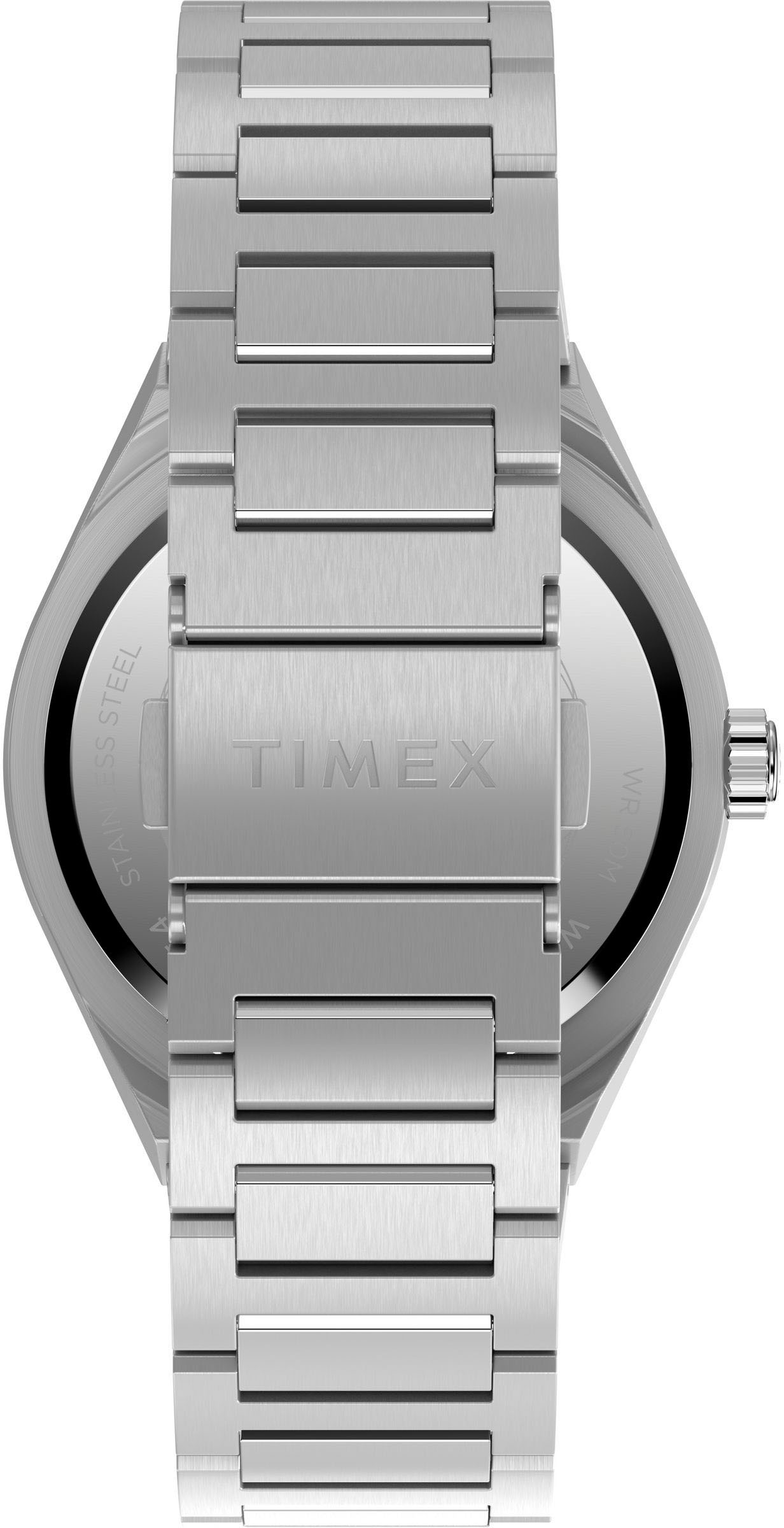 Timex Quarzuhr »CONTINENTAL GMT« Armbanduhr, Herrenuhr,Edelstahlarmband,Datum, Leuchtzeiger