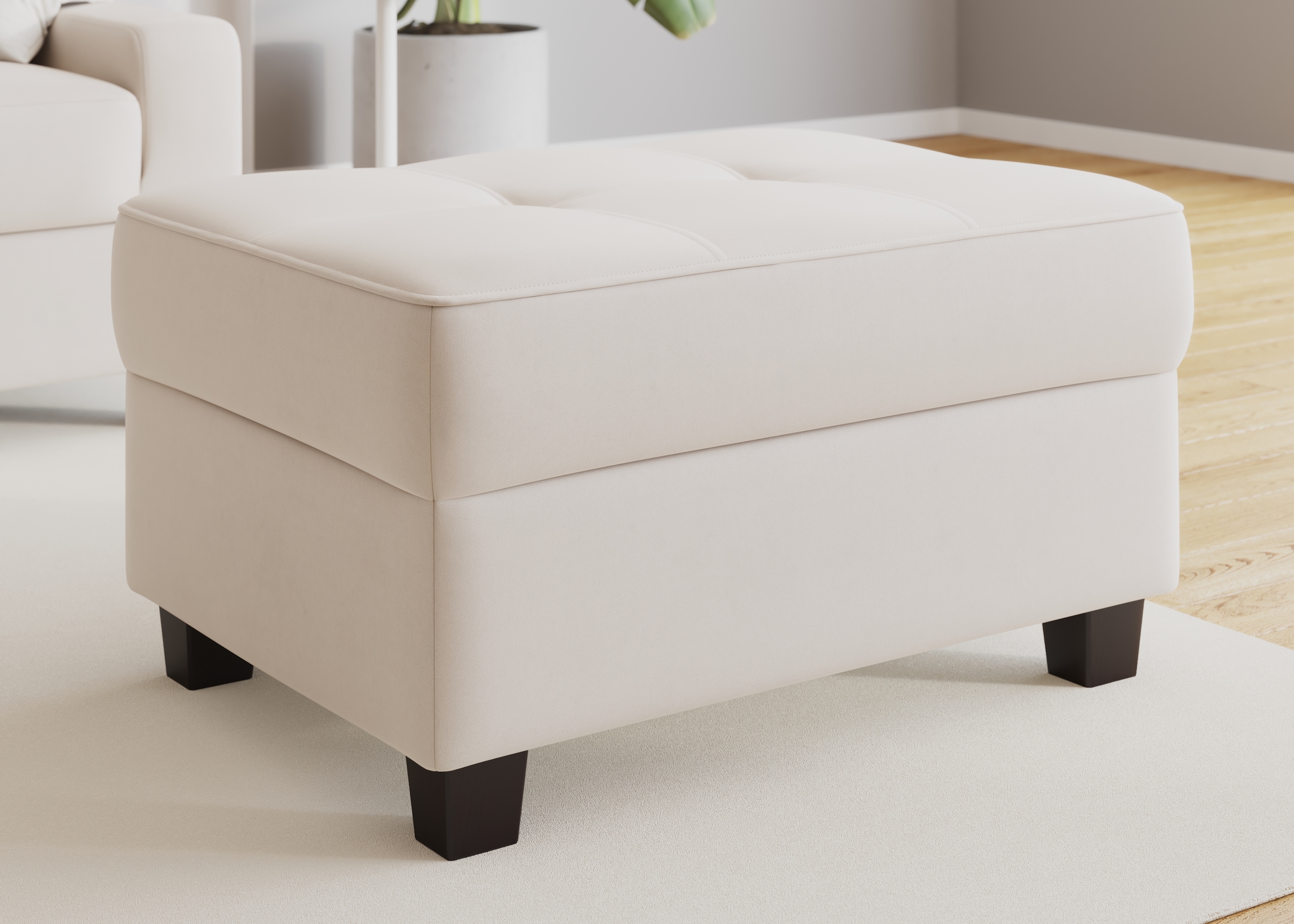 DOMO collection Polsterhocker »Florentina«