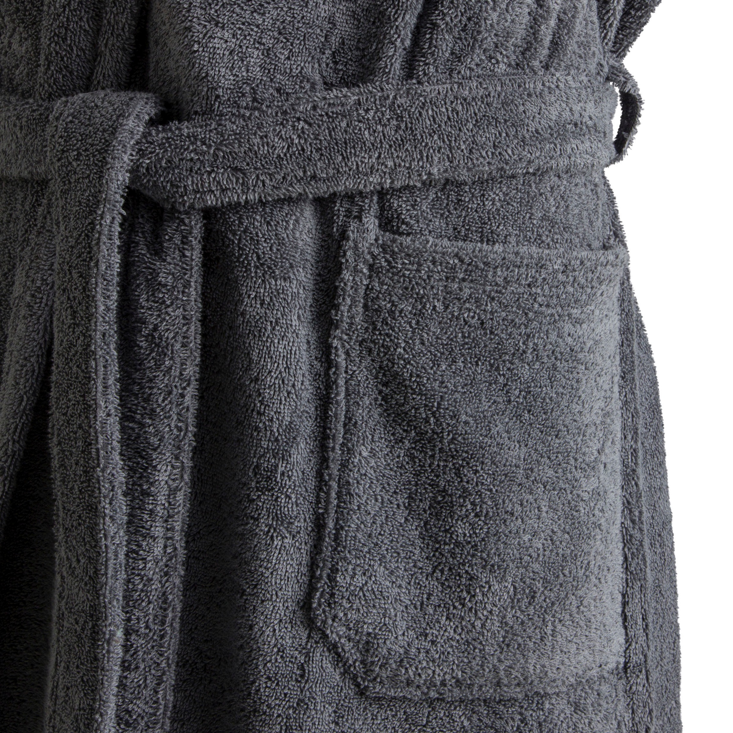 Möve Unisex-Bademantel »Superwuschel Kapuze, ideal für Sauna & Spa, Hotelbademantel«, (1 St.), in Uni