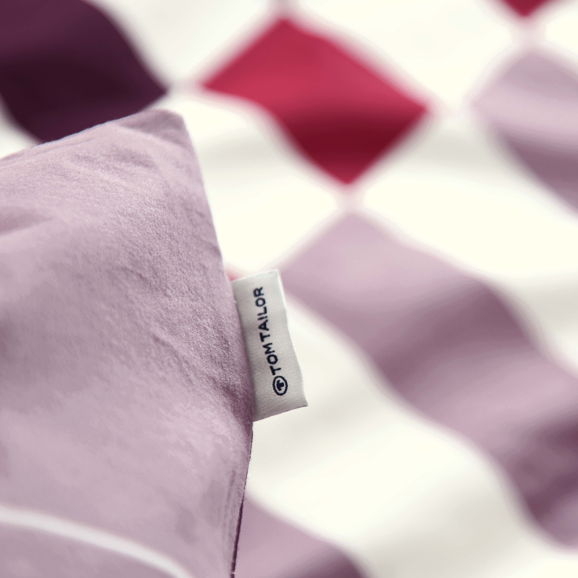 TOM TAILOR HOME Wendebettwäsche »BOLD CHECK in Gr. 135x200cm oder 155x220cm« 2 Stk. tlg. new bedroom, gewebtes Label