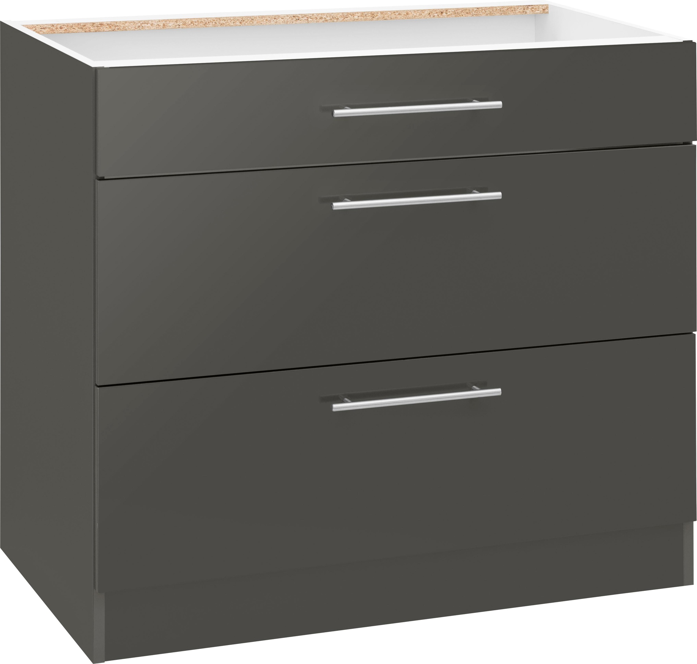 wiho Küchen Unterschrank "Cali, TOPSELLER" 90 cm breit, mit 2 großen Auszüg günstig online kaufen