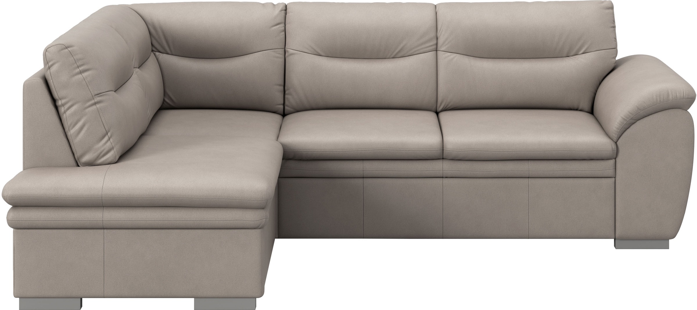 COTTA Ecksofa »Leandra L-Form« wahlweise mit Bettfunktion & Bettkasten günstig online kaufen