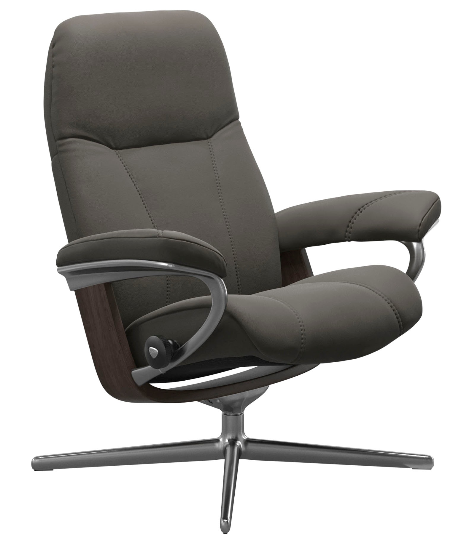 Stressless® Relaxsessel »Consul«, mit Cross Base, Größe S, M & L, Holzakzent Wenge