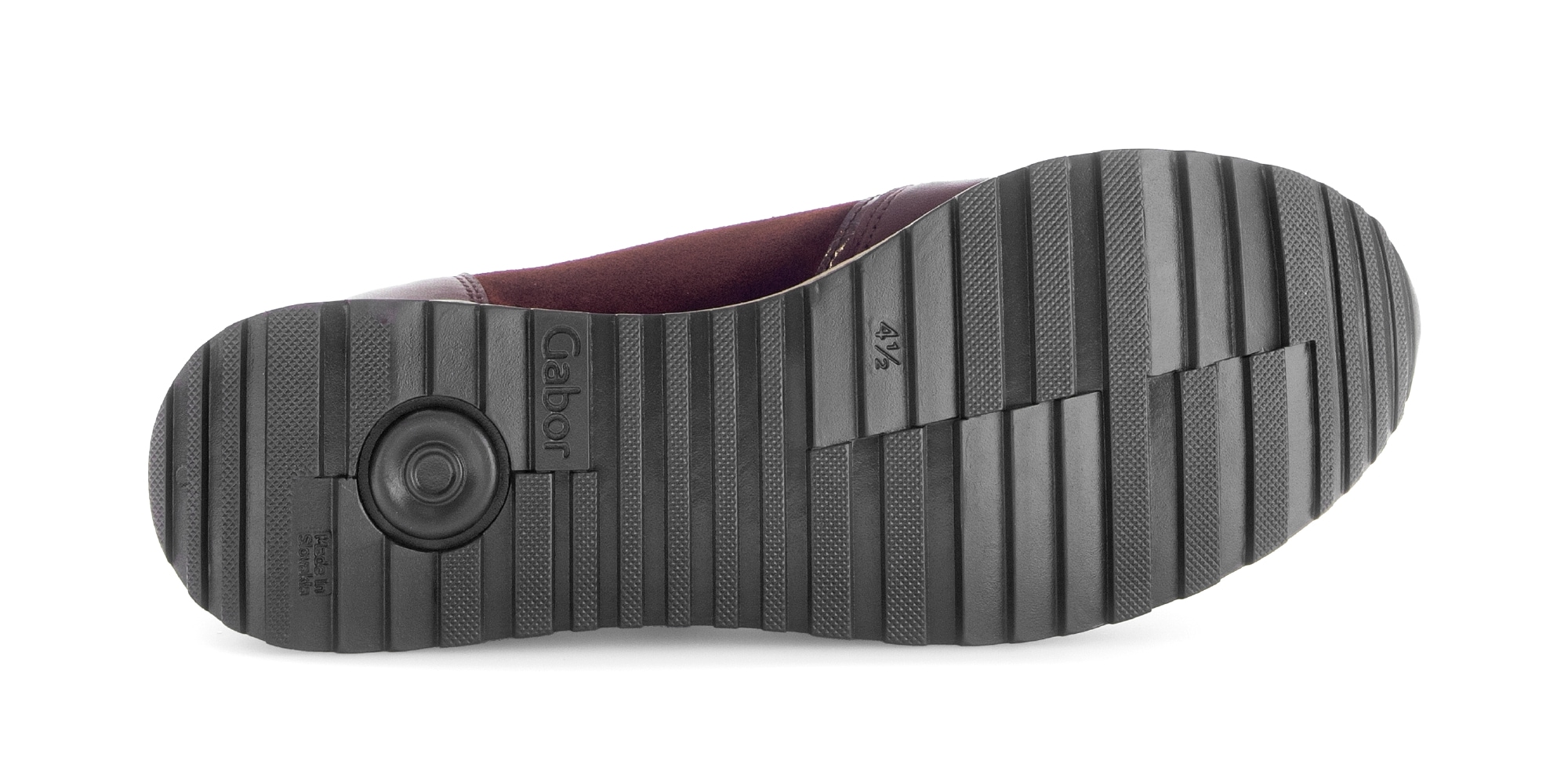 Gabor Plateausneaker »TIURIN«, Schnürschuh, Halbschuh, Komfortschuh Weite H (= sehr weit)