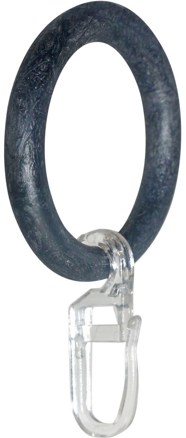 GARESA Gardinenring »Ring mit Haken«, (20 St.), für Durchmesser bis 16 mm, einfache  Montage bequem und schnell bestellen