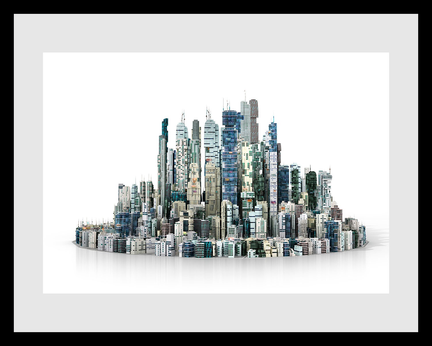 queence Bild »Big City Life«, Städte-Stadt-Amerika-Bilder von Amerika-Gebäu günstig online kaufen