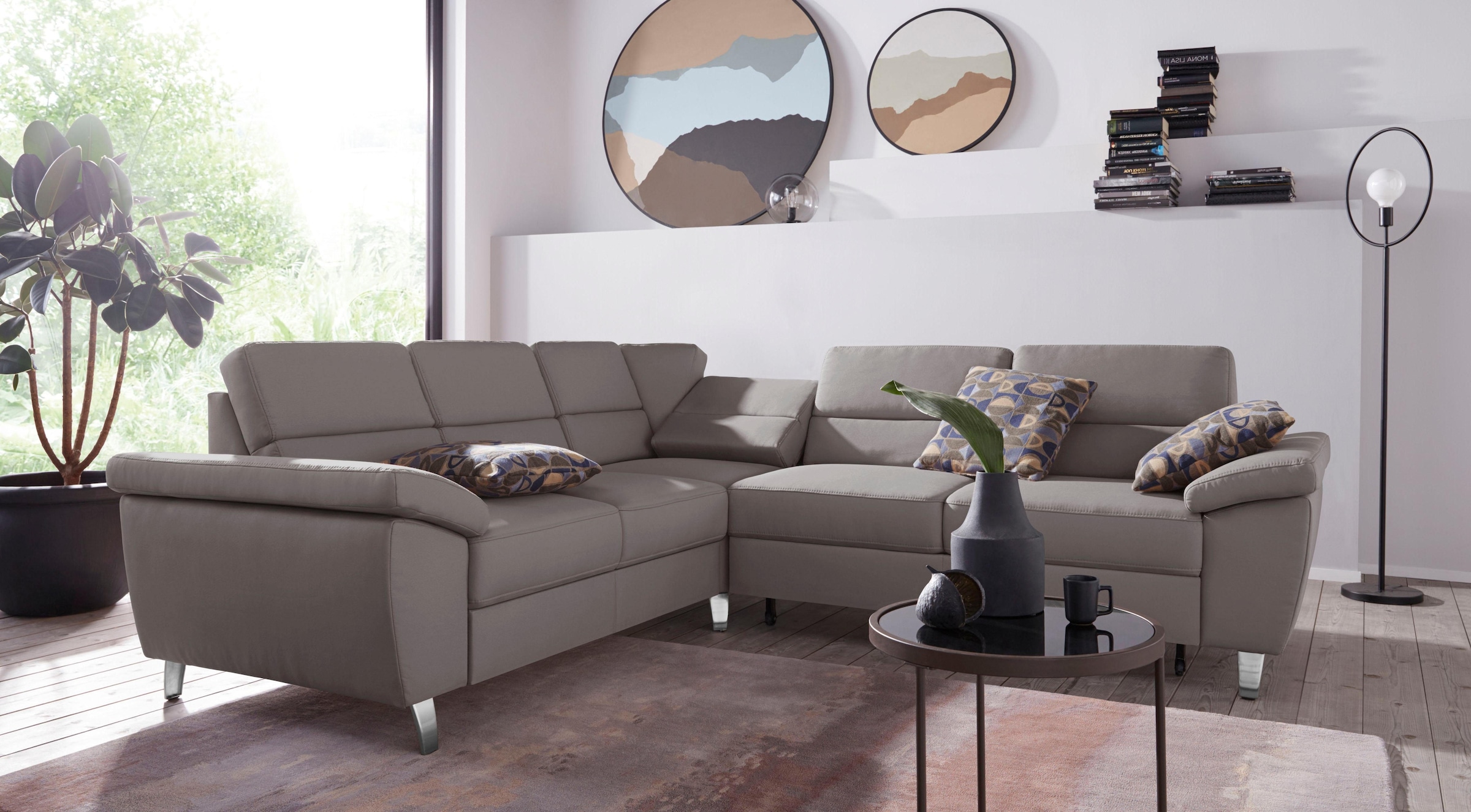 sit&more Ecksofa »Sorano L-Form«, wahlweise mit Bett- und Relaxfunktion, in günstig online kaufen