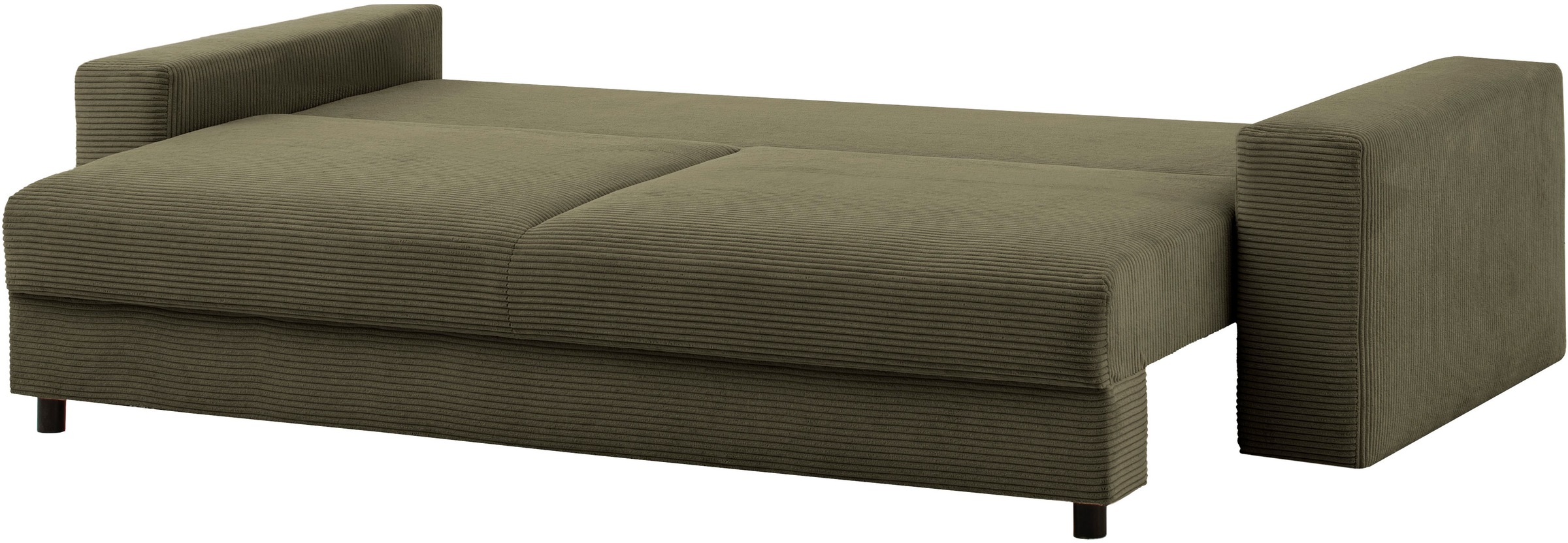 LeGer Home by Lena Gercke Schlafsofa »Imoga, Polster mit Schlaffunktion, 3-Sitzer Sofa, Couch mit Bettkasten«, in modernen Farben und Stoffen, Bettfunktion, Liegefläche: 200x150 cm