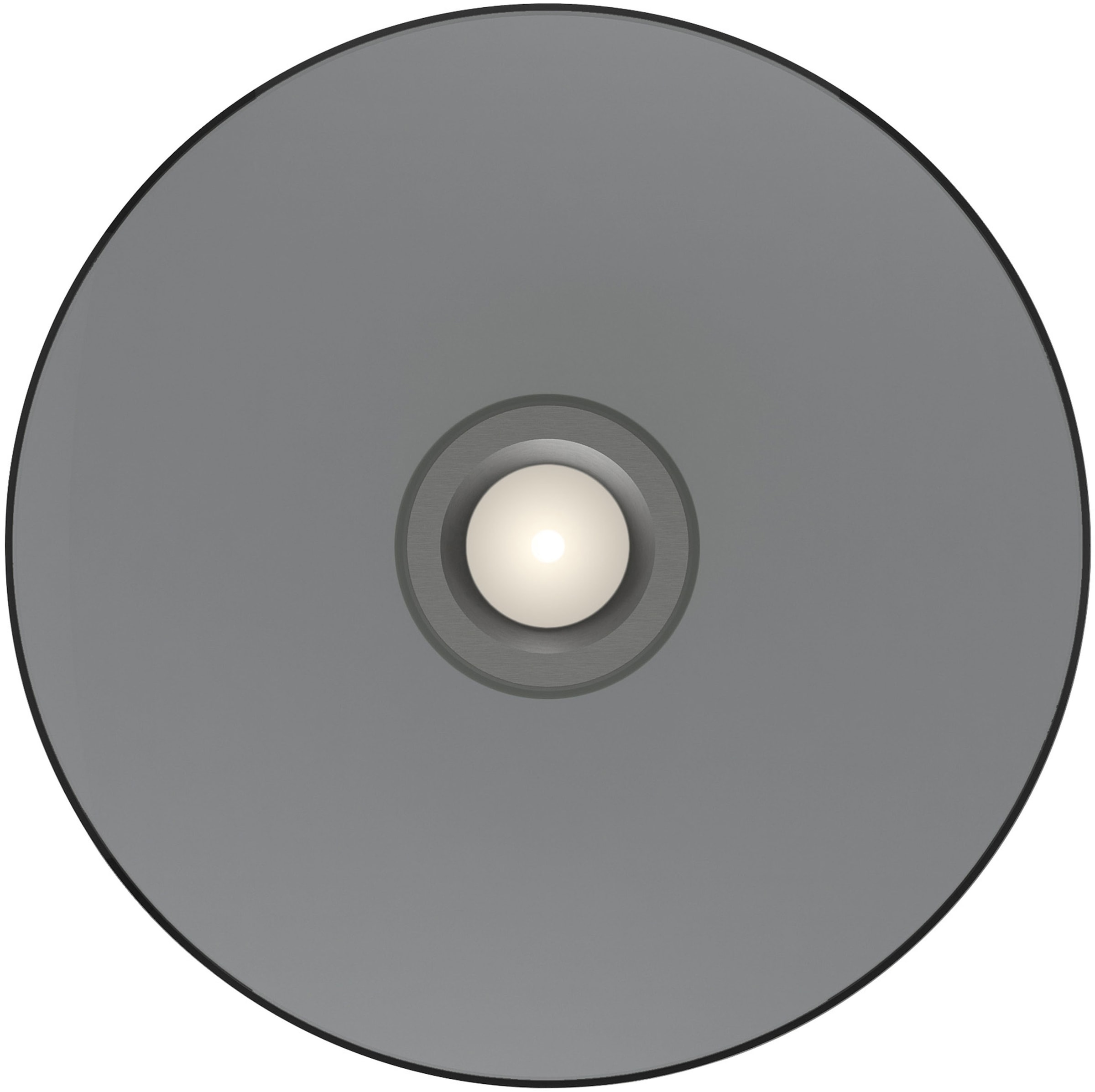 Neuhaus PURE LED Deckenleuchte »PURE Moon« LED-Board 1 Stk. Warmweiß Dimmfähig über separaten Tronicdimmer, Glas Rauchfarben