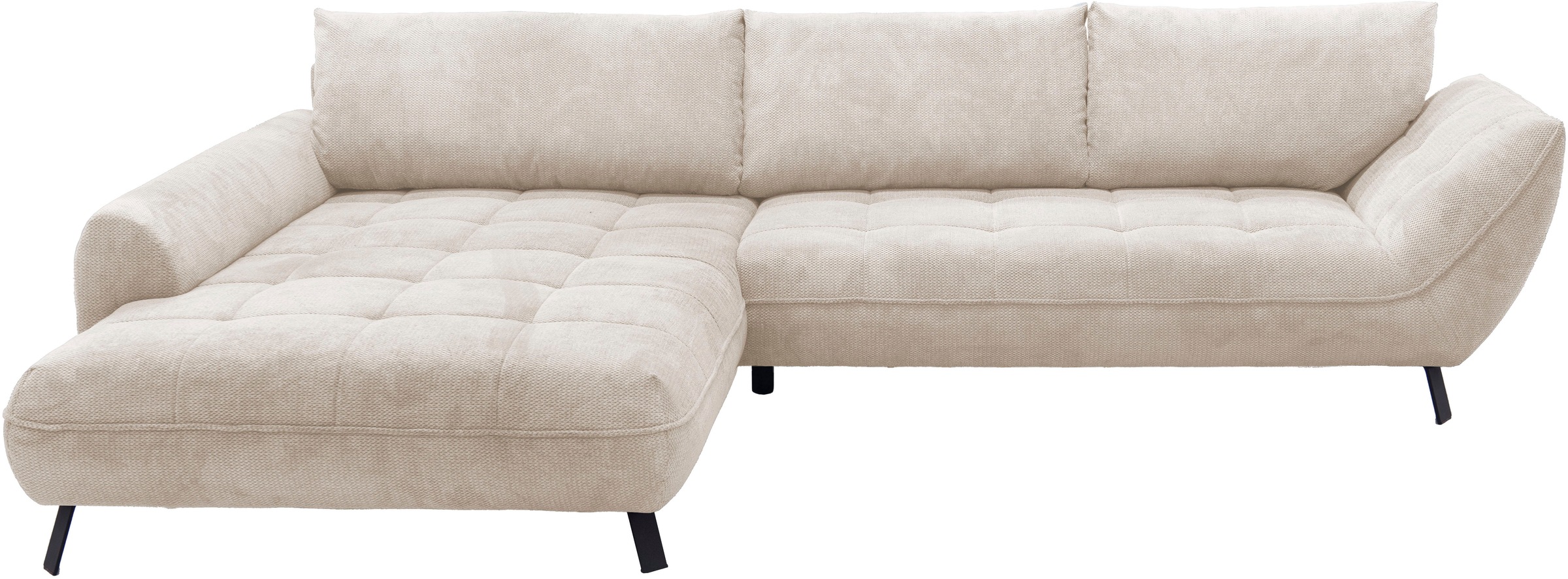 exxpo - sofa fashion Ecksofa »Biarritz modern und elegantes Mega Sofa mit t günstig online kaufen