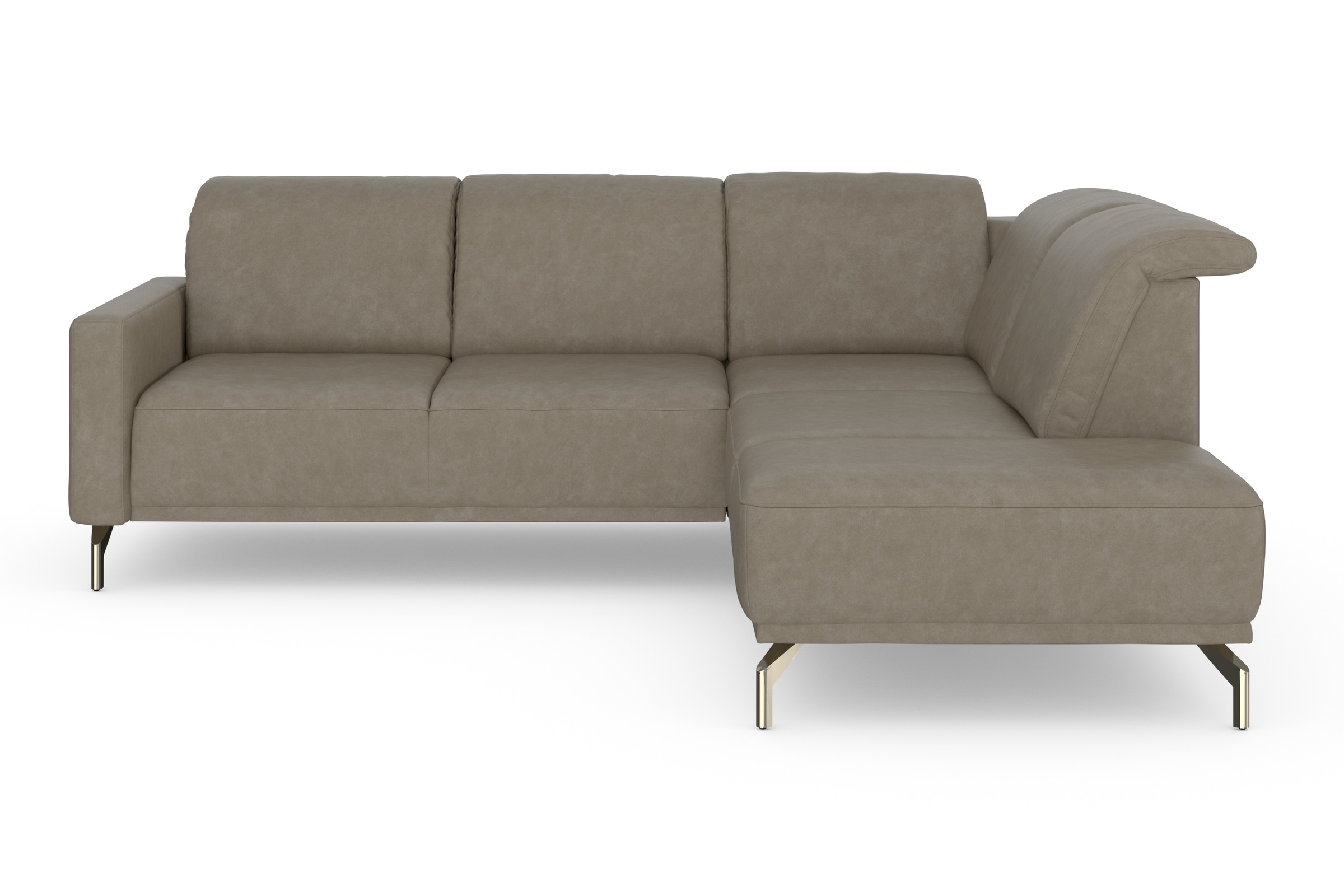 sit&more Ecksofa »Bailando L-Form«, wahlweise mit Kopfteilverstellung und V günstig online kaufen