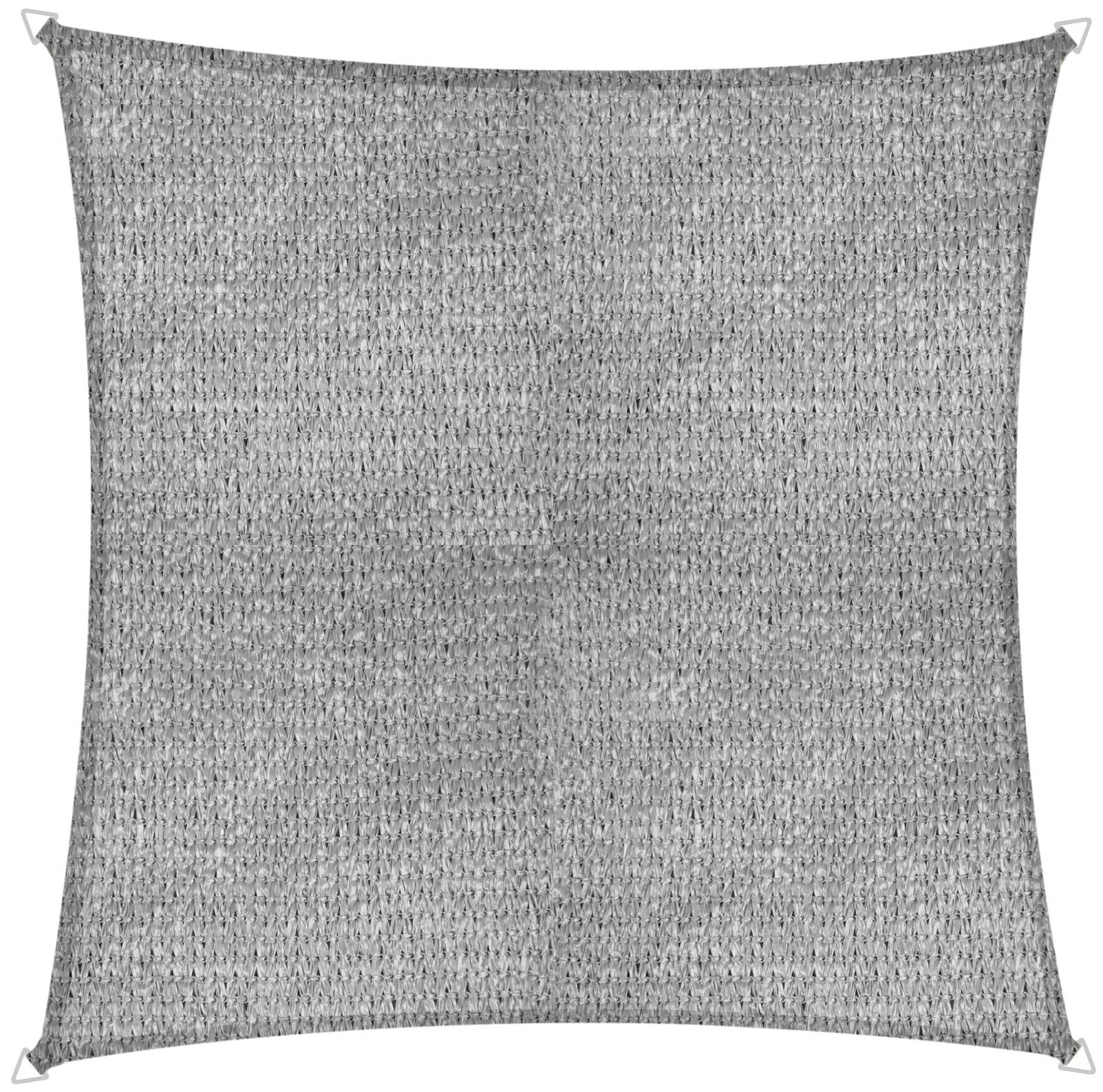 Sonnensegel »Elba Quadrat«, 3,6x3,6m, grau