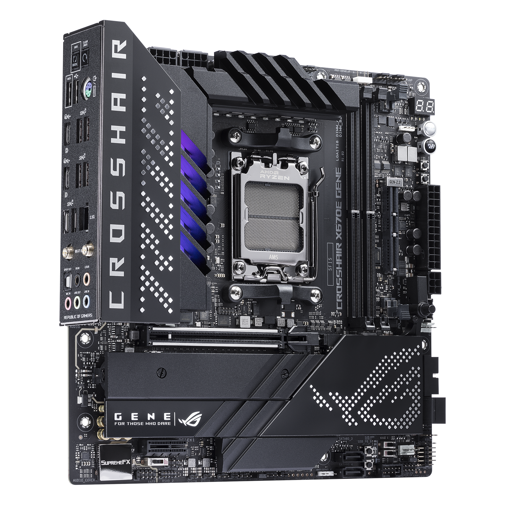 Asus Mainboard »ROG CROSSHAIR X670E GENE«