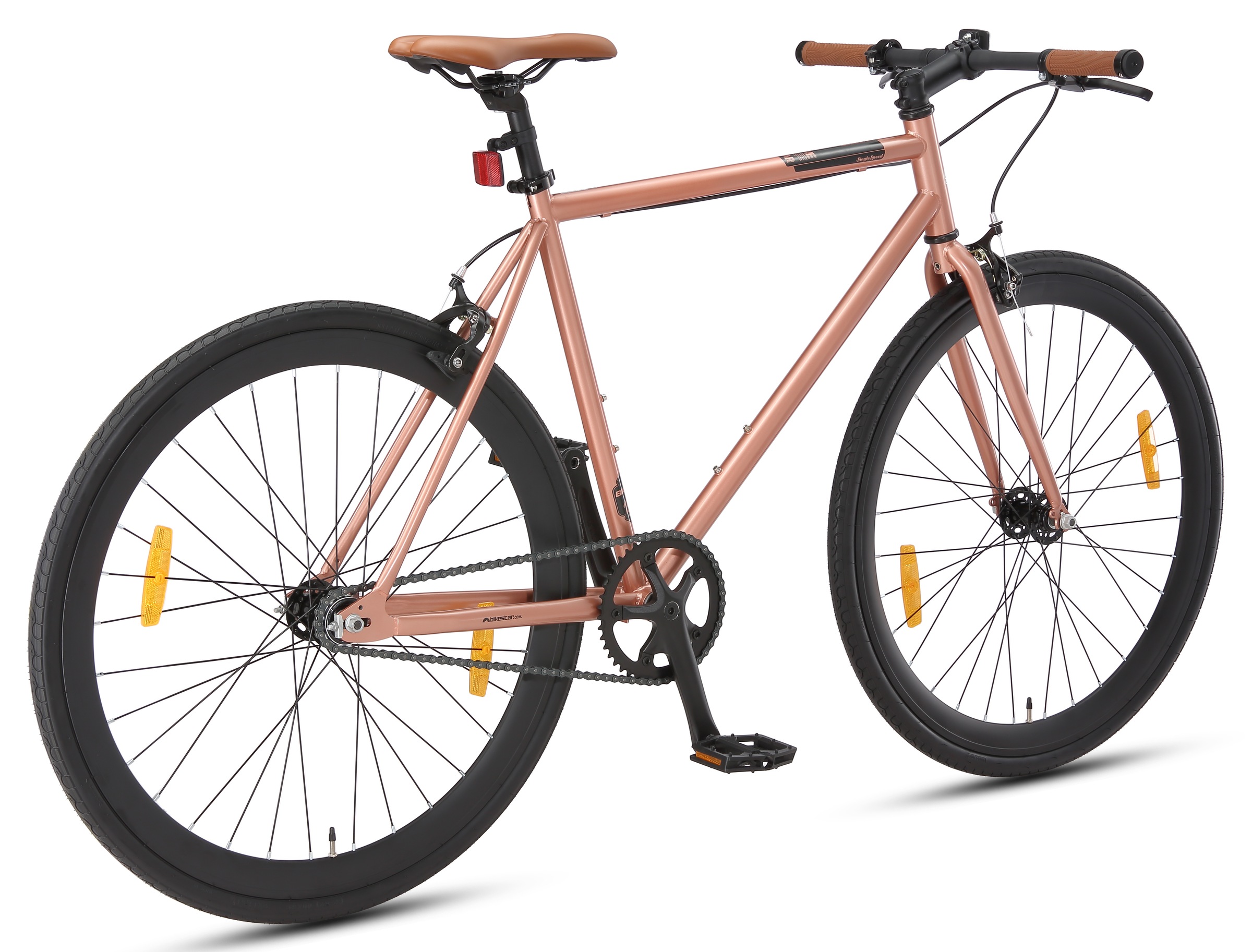 Bikestar Singlespeed 1 Gang Shimano für Damen und Herren