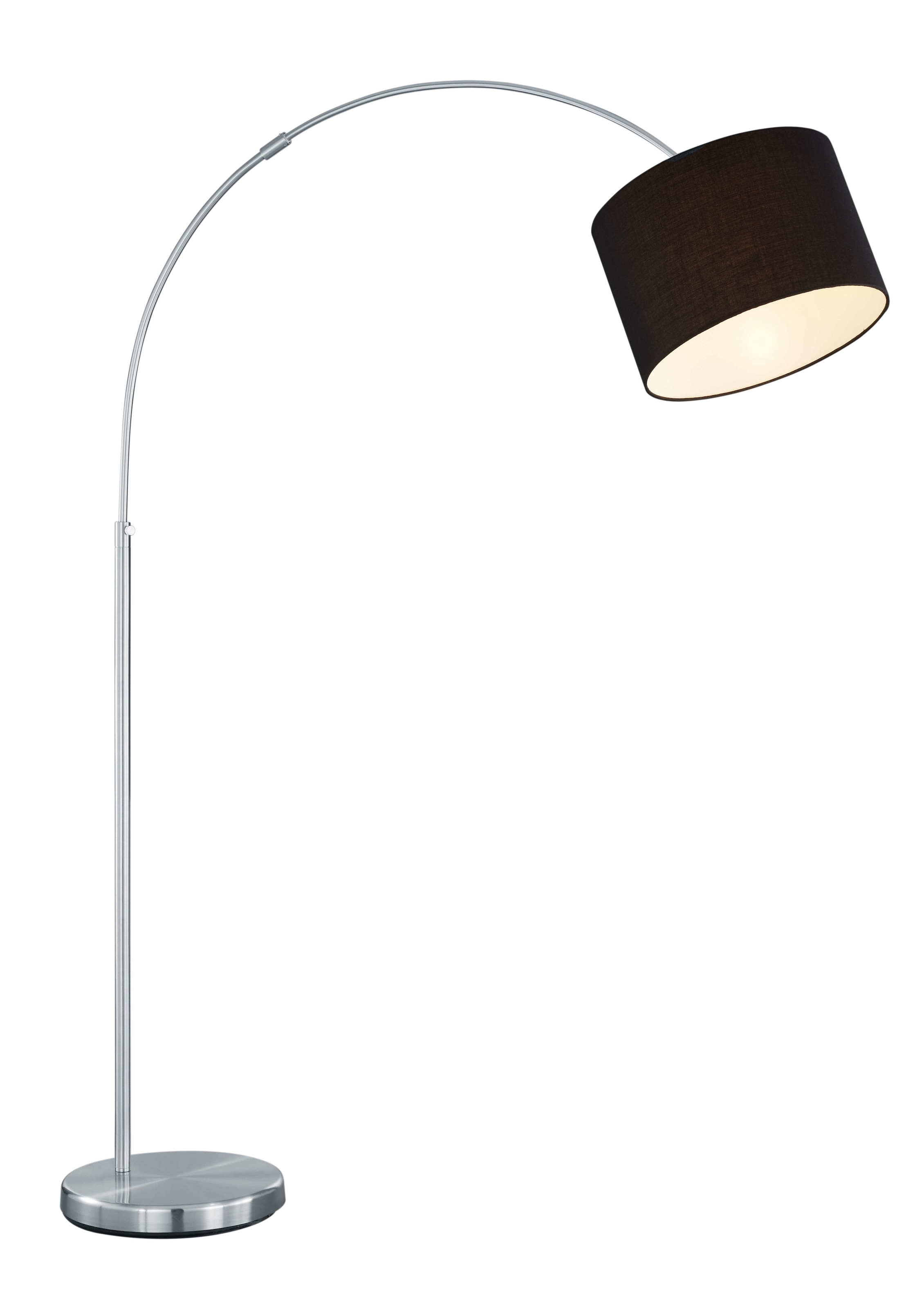 TRIO Leuchten Bogenlampe flammig-flammig, 1 kaufen tauschbar online Fussschalter,Höhenverstellbar,Leuchtmittel »Hotel«
