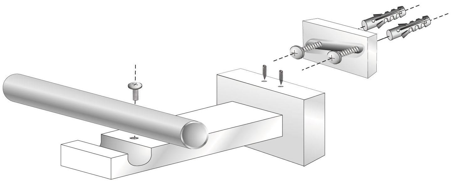 Liedeco Träger, (1 St.), für Gardinenstangen Ø 16 mm günstig online kaufen