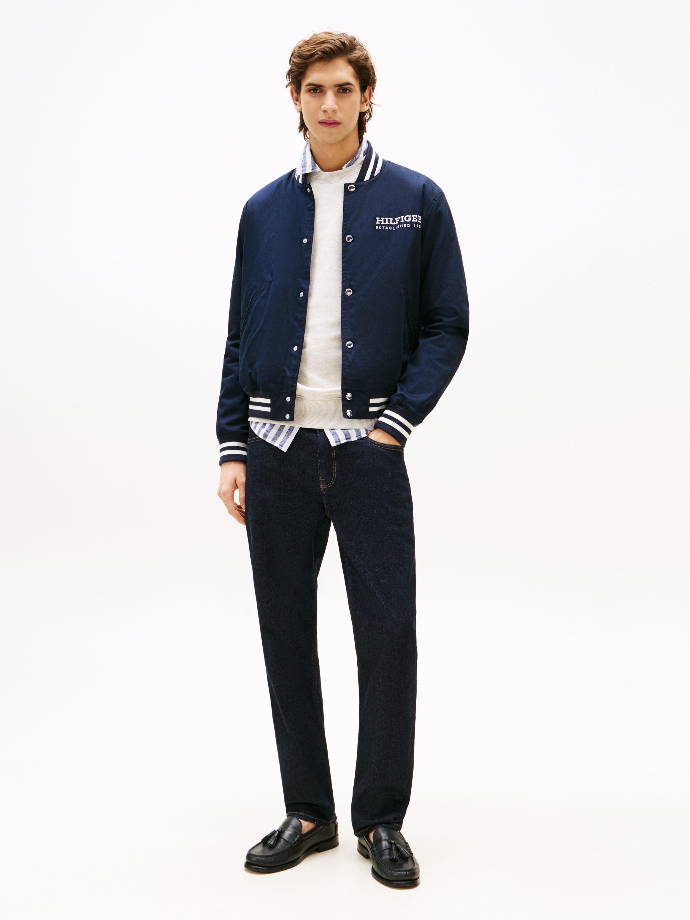Tommy Hilfiger Blouson »AMERICANA VARSITY JKT«, mit großem Rückenprint