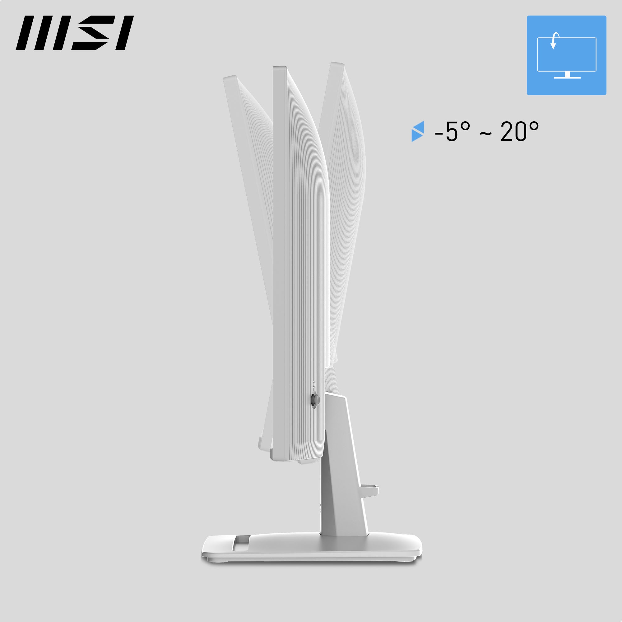 MSI LED-Monitor »PRO MP243W E14« 60,5 cm/24 ″  1920 x 1080 px Full HD 1 Reaktionszeit 144 Hz neigbar, Lautsprecher