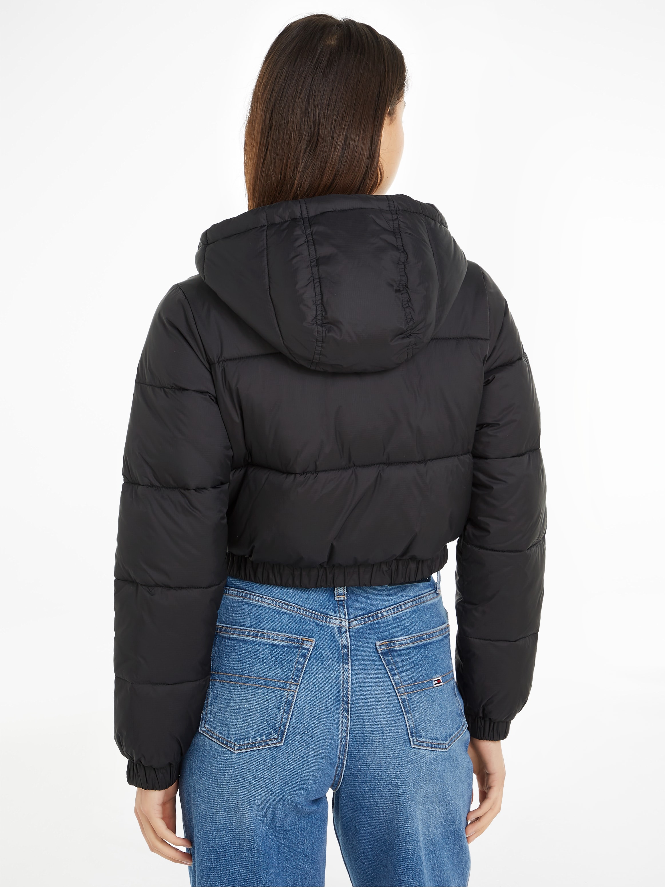 Tommy Jeans Steppjacke »TJW CRP HOODED PUFFER«, mit Kapuze, mit Kapuze