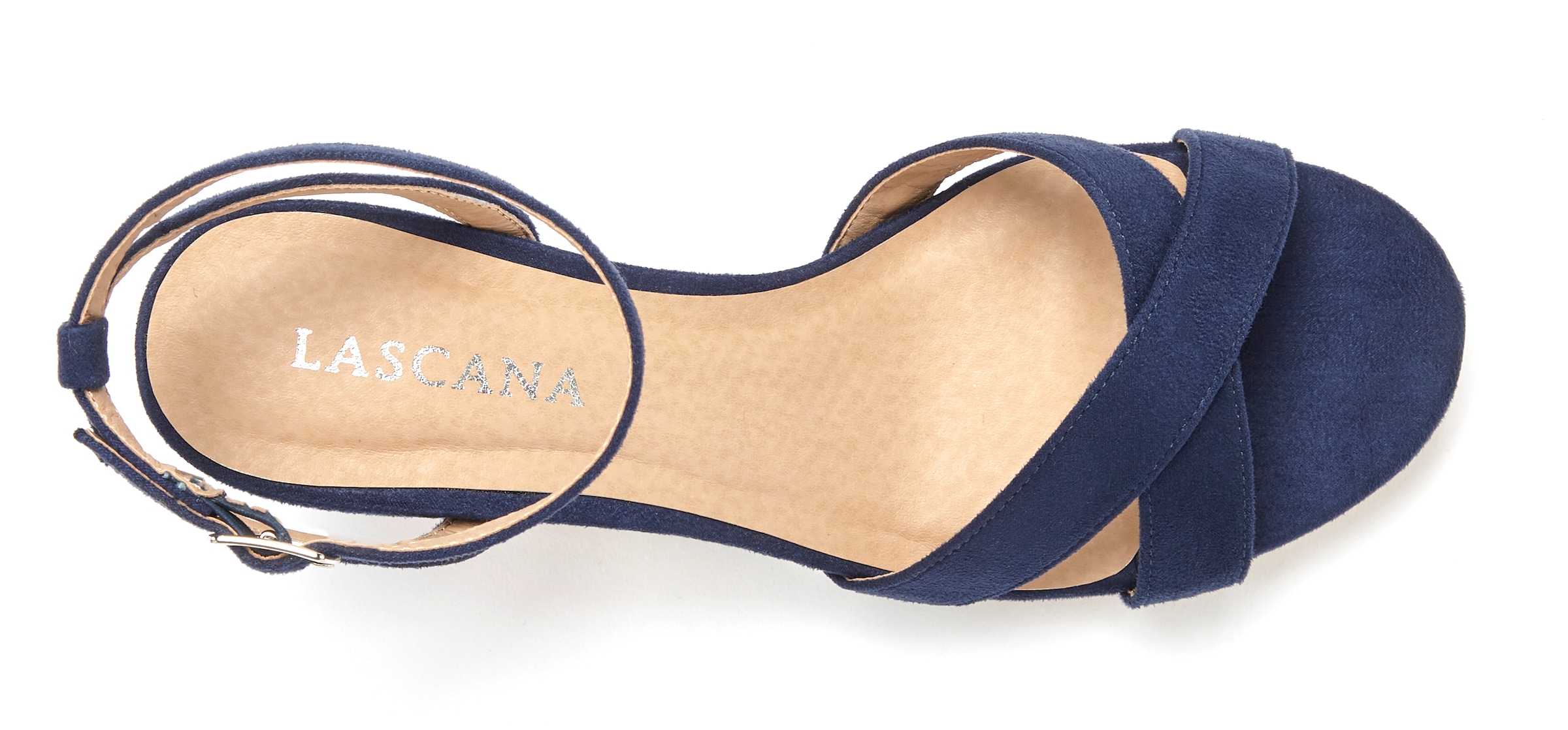 LASCANA Sandalette »Sommerschuh«, High-Heel-Sandalette, Riemchensandalette, Sommerschuh VEGAN