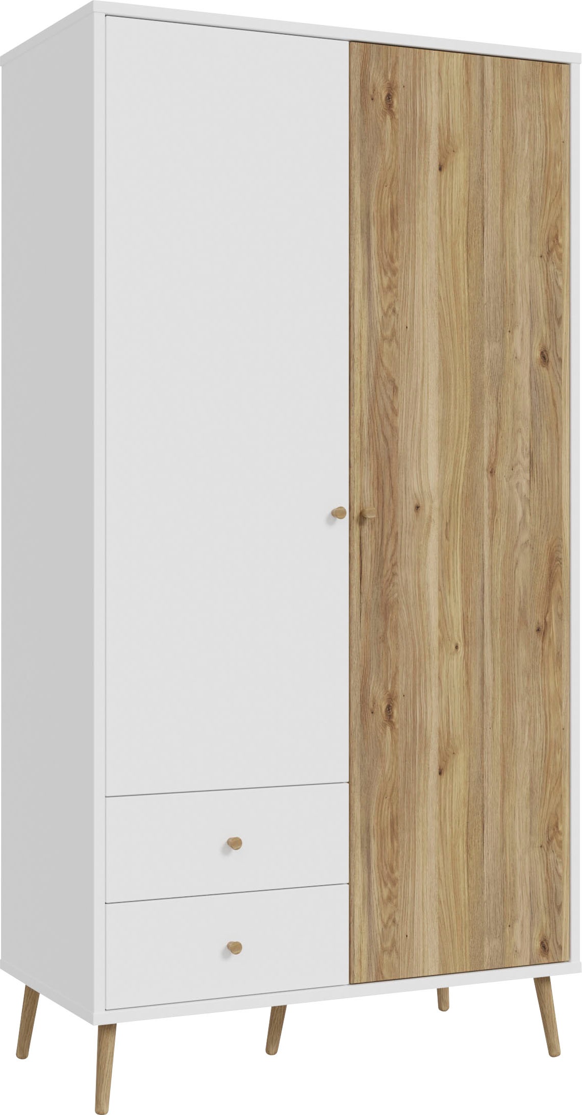 FORTE Drehtürenschrank "Harllson EasyKlix by Forte", Montage von Korpus und günstig online kaufen