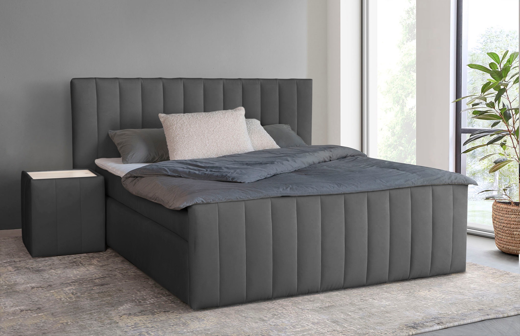 INOSIGN Boxspringbett »Effy inkl. Bettkasten und Topper, erhältlich in der günstig online kaufen