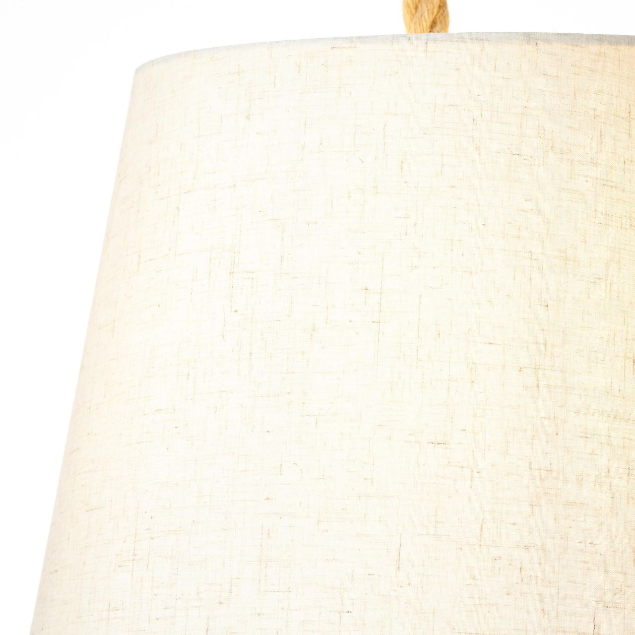 Brilliant Pendelleuchte »Sailor« E27 1 Stk. Hängelampe 35cm natur/weiß