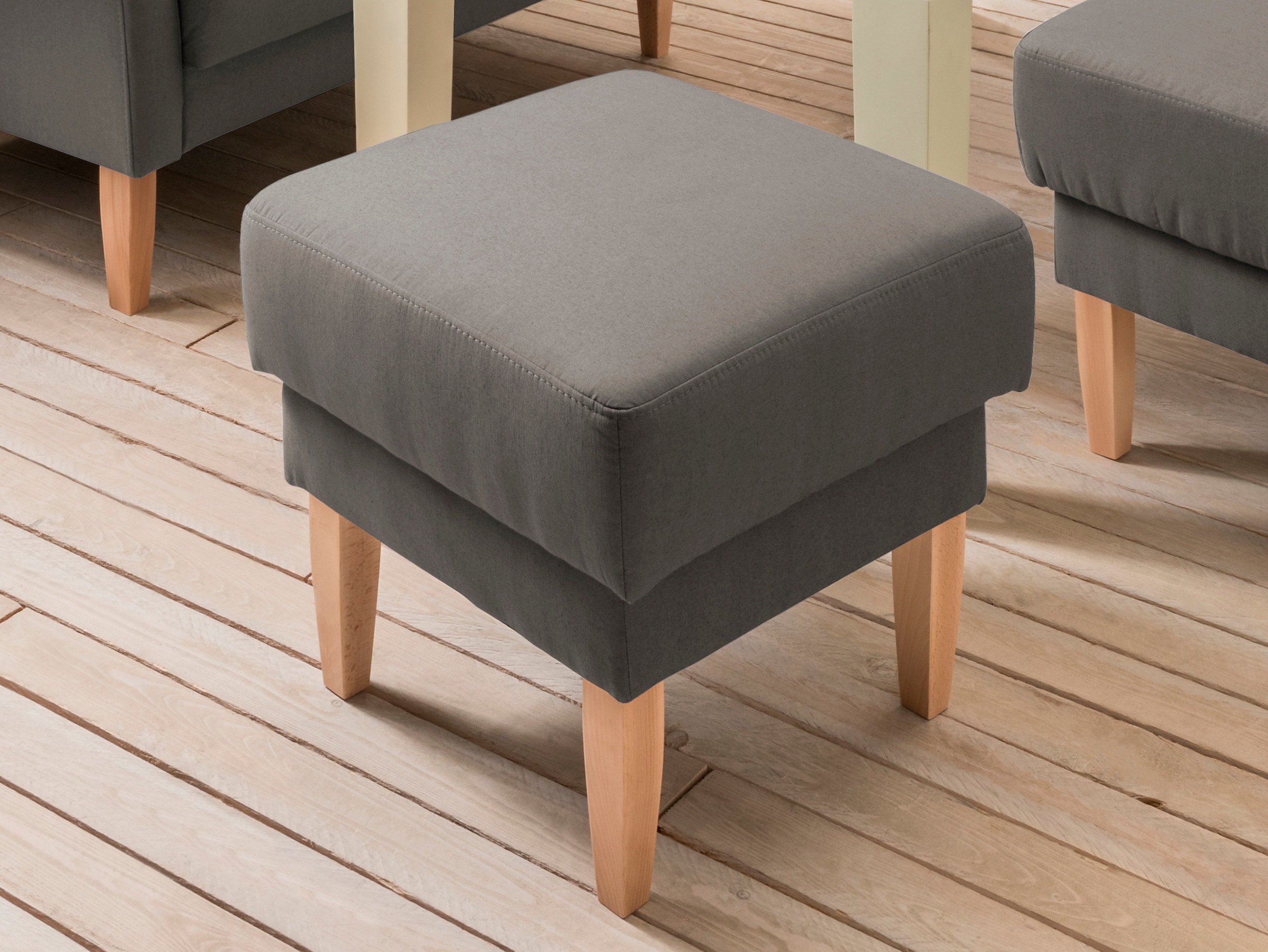 Home affaire Hocker »Scalea«, mit Federkern-Polsterung