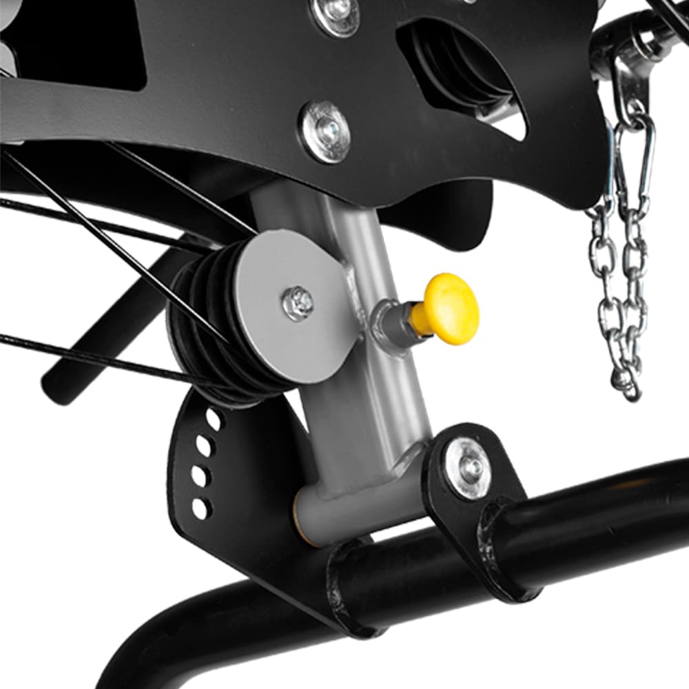 BH Fitness Kraftstation »TT Pro G156«, (Beinpresse, Butterflystange, Dip-Station und mehr), multifunktionale Fitnessstation, max. Trainingsgewicht 100 kg