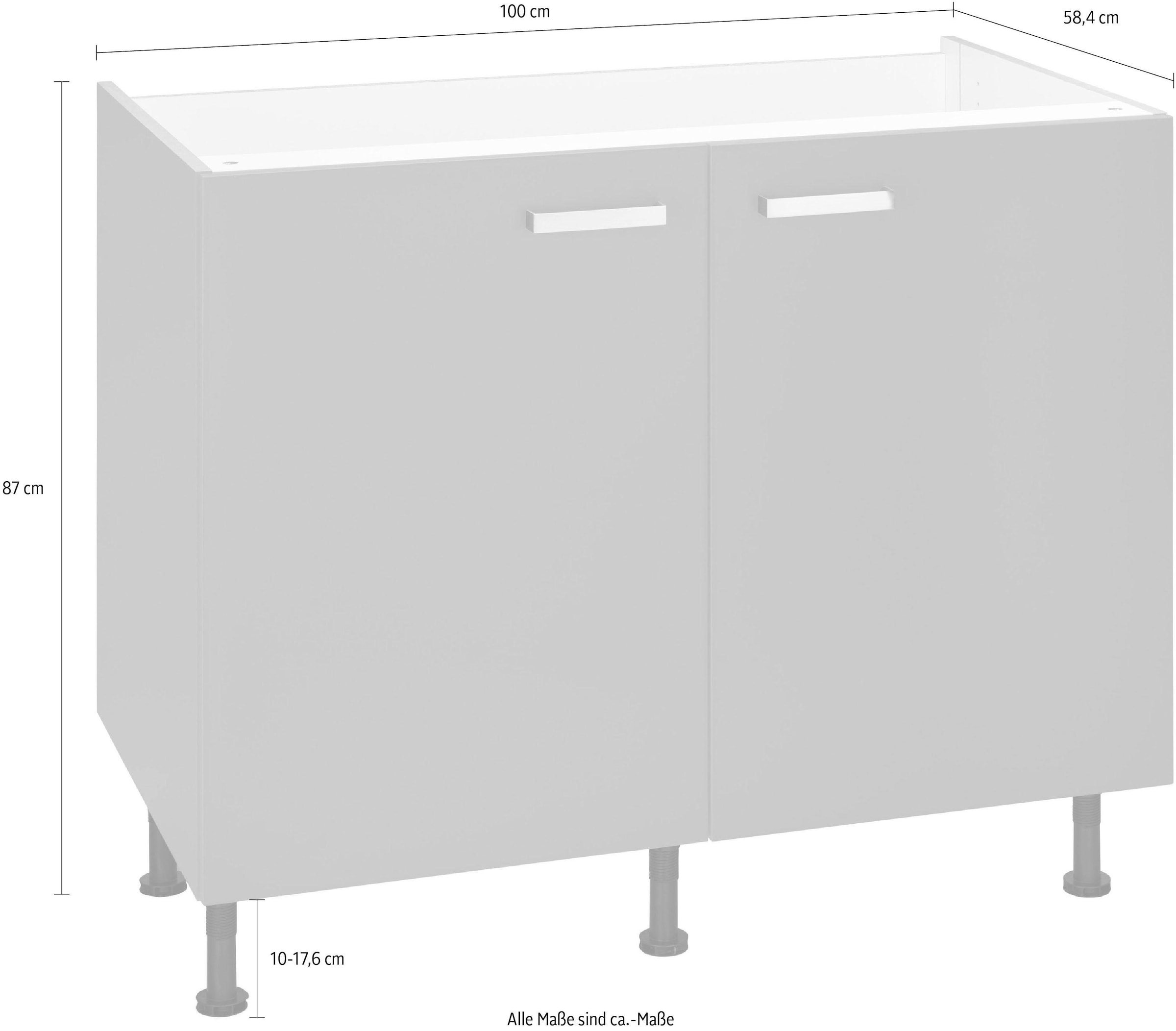 OPTIFIT Spülenschrank »Parma«, Breite 100 cm