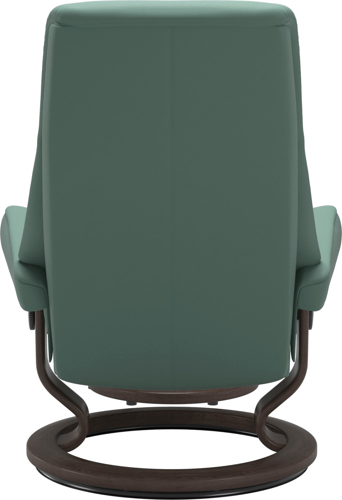 Stressless® Relaxsessel »View«, (Set, Relaxsessel mit Hocker), mit Classic Base, Größe M,Gestell Wenge